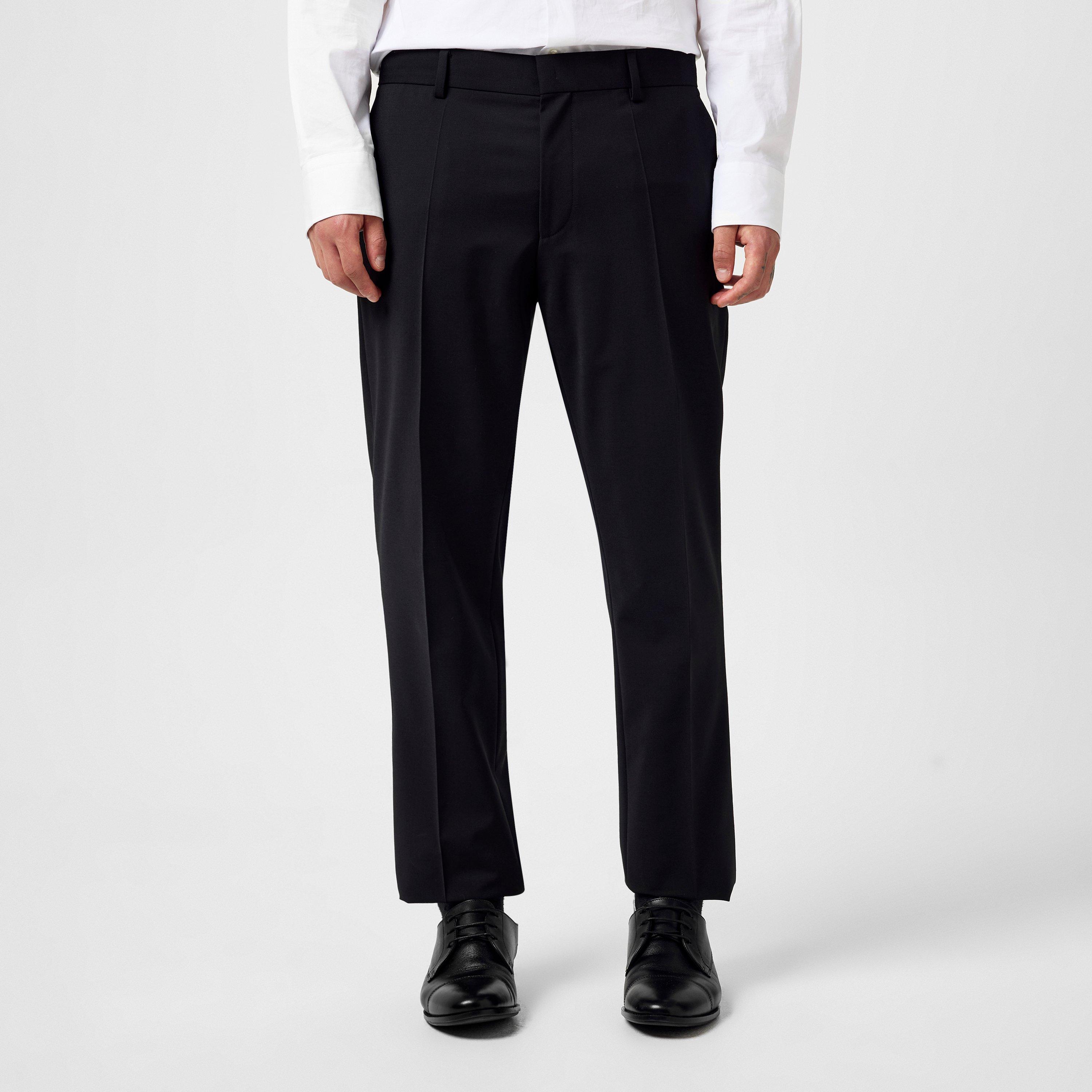 Black 001 - Boss - Men's HBB Genius Suit Trousers, Tailored Fit - 3