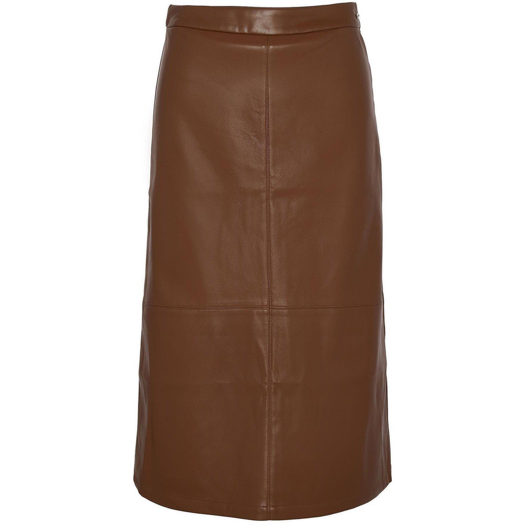 スカート Barbour Shelby Faux-Leather Midi Skirt Barbour | Shelby Faux-Leather Midi Skirt | Midi Skirts