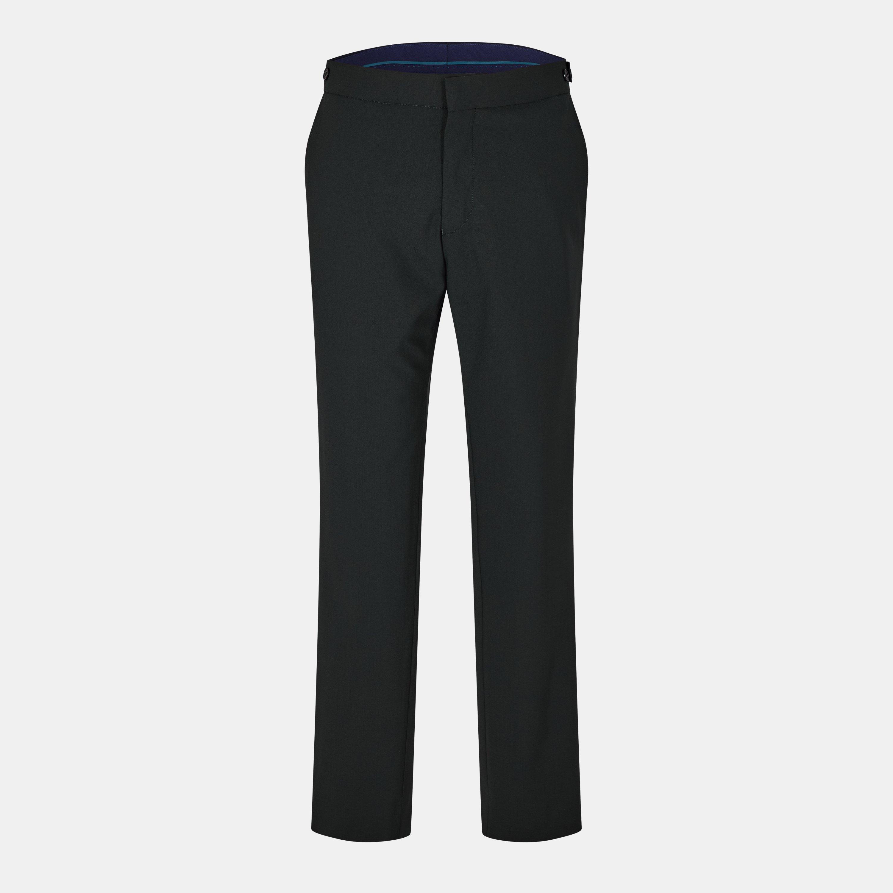 Black - Ted Baker - Meyer Tuxedo Slim Trouser - 1