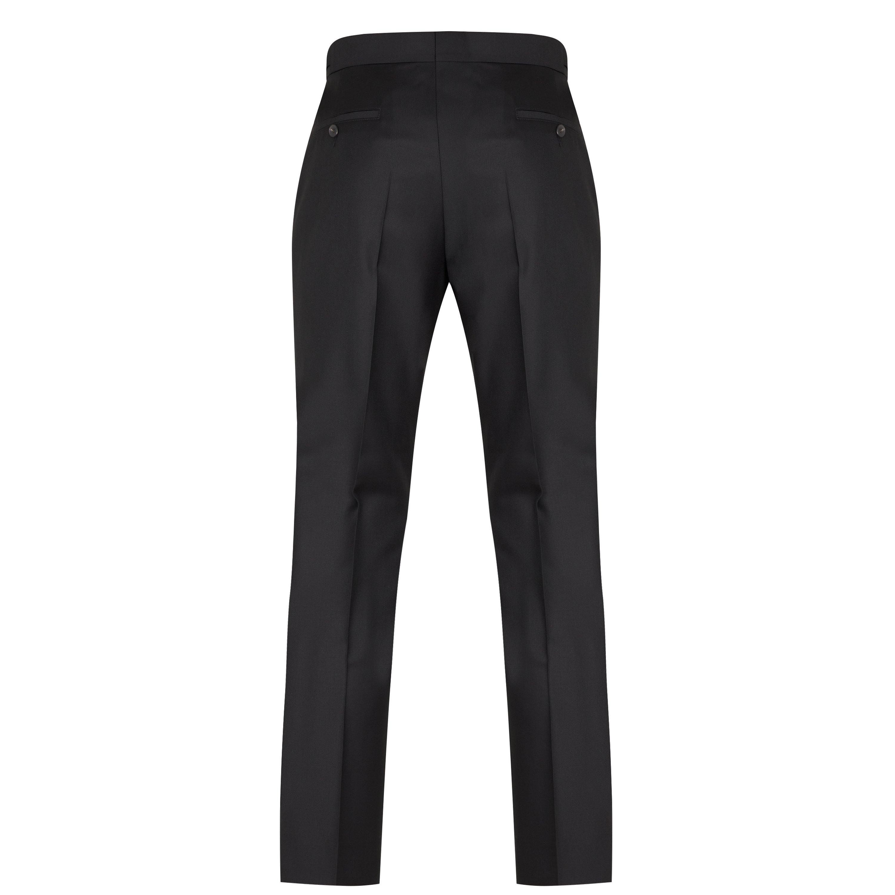 Black - Richard James - Rivulet Tailored Fit Suit Trousers - 9