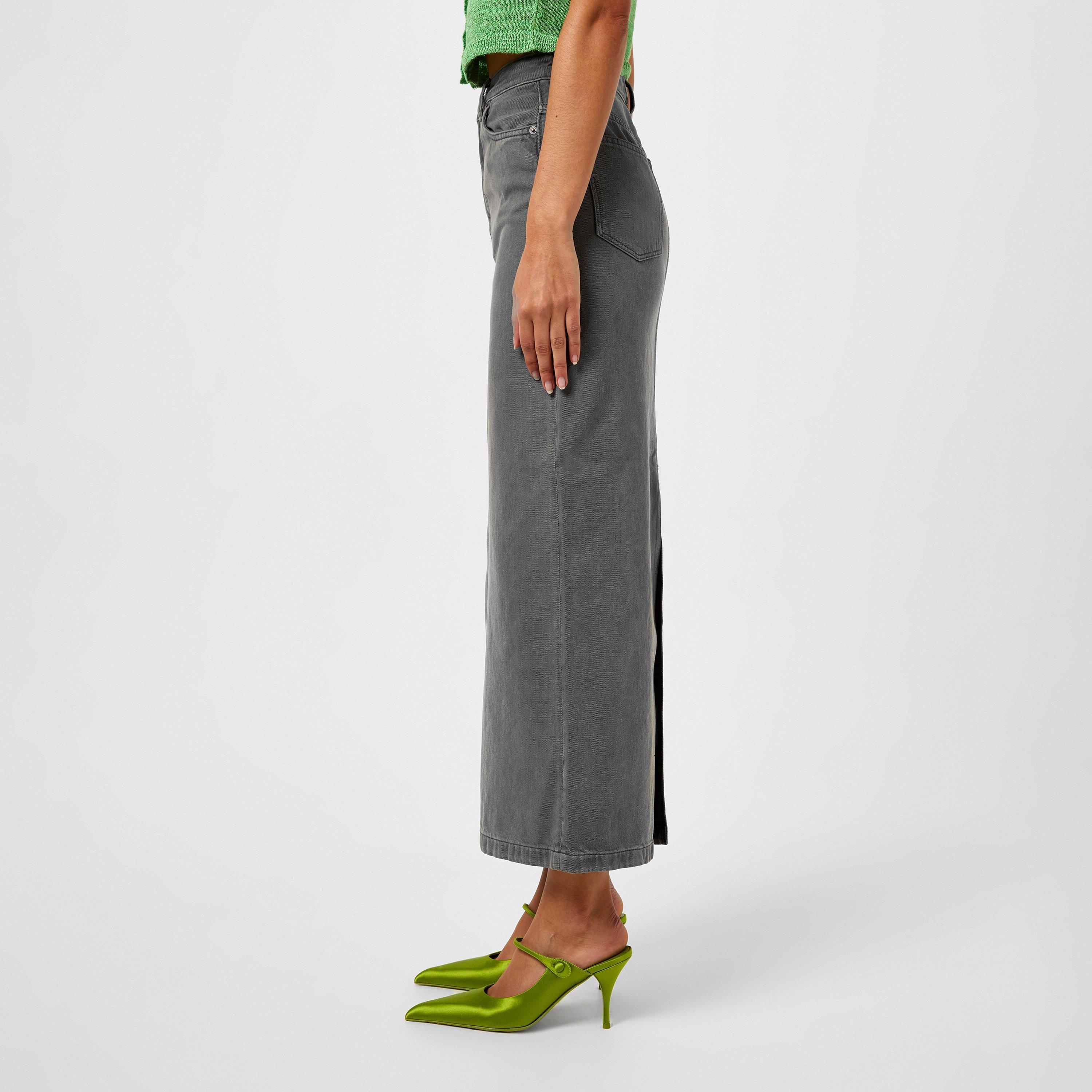 GREY - Acne Studios - Denim Maxi Skirt - 2