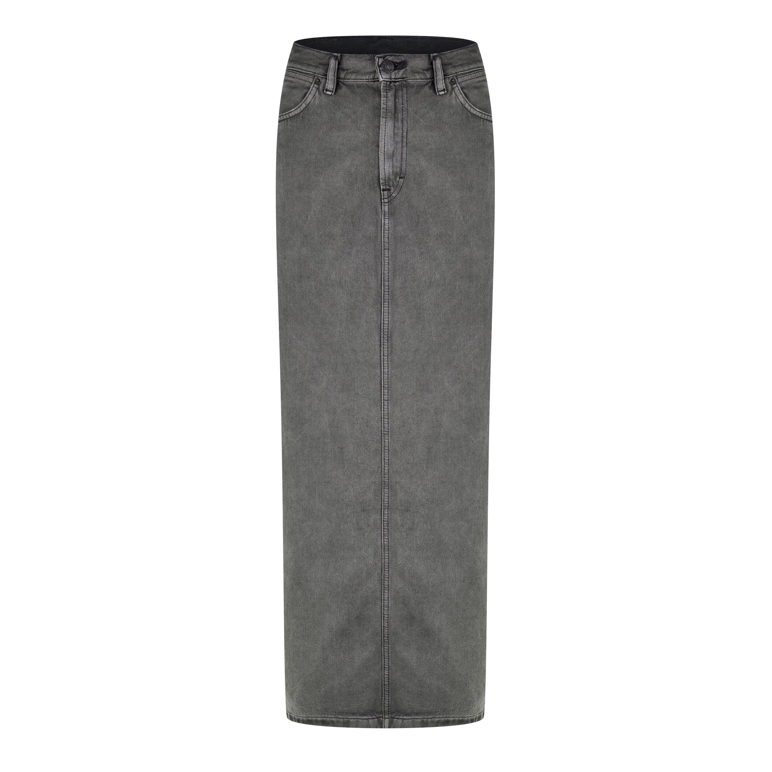 GREY - Acne Studios - Denim Maxi Skirt - 5