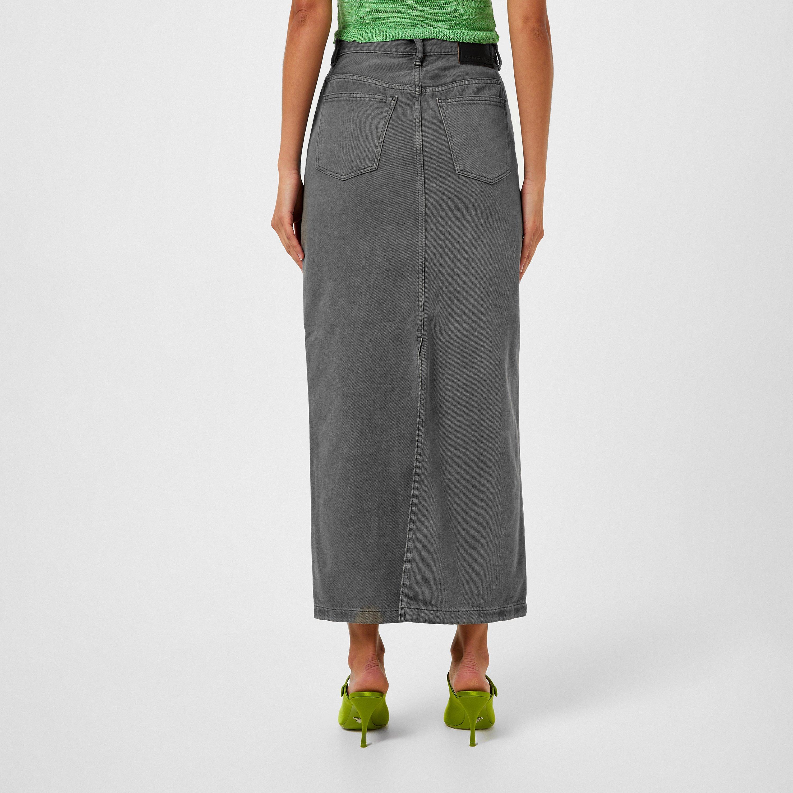 GREY - Acne Studios - Denim Maxi Skirt - 3