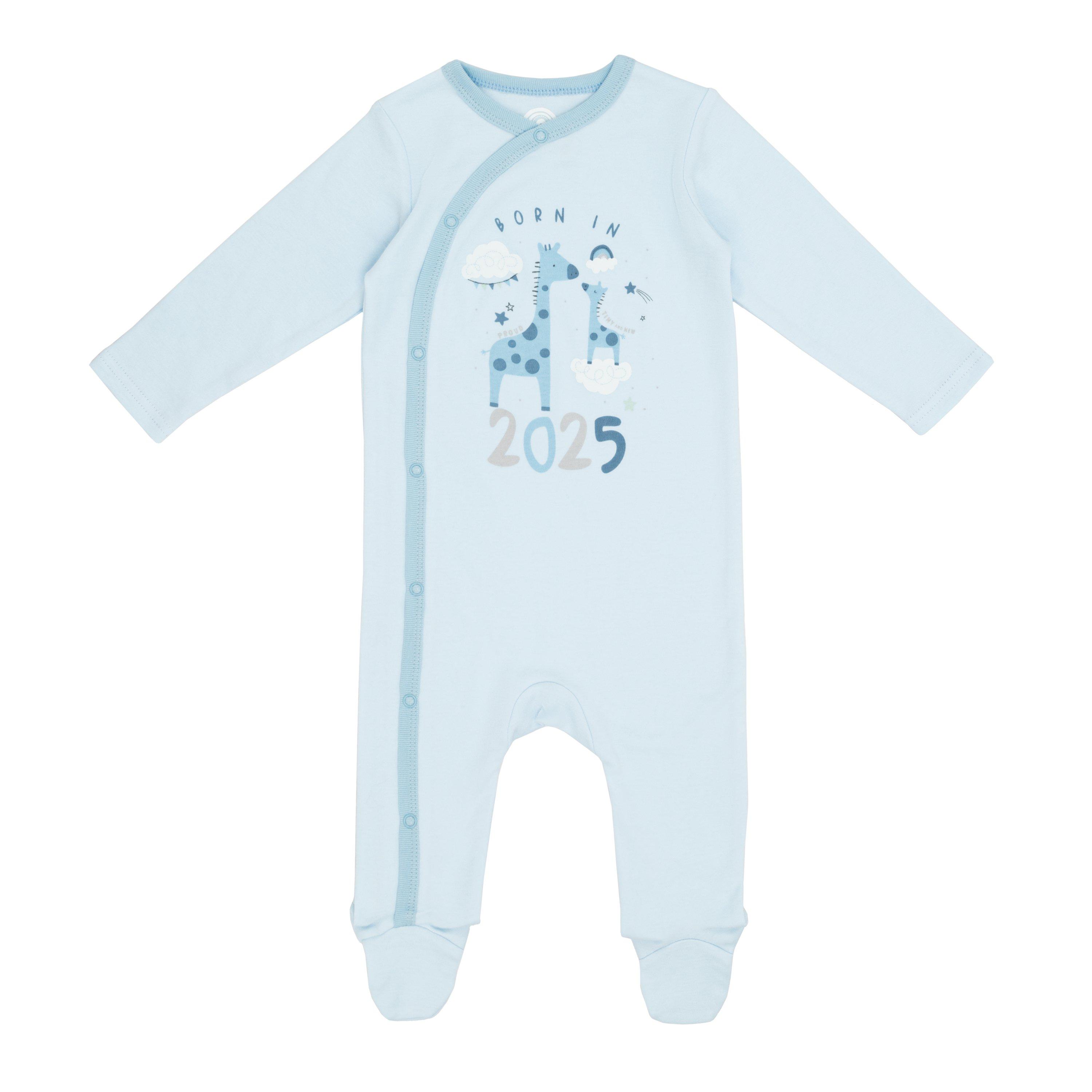 Blue - Hello World - Kids' Born Clothing Set - 2