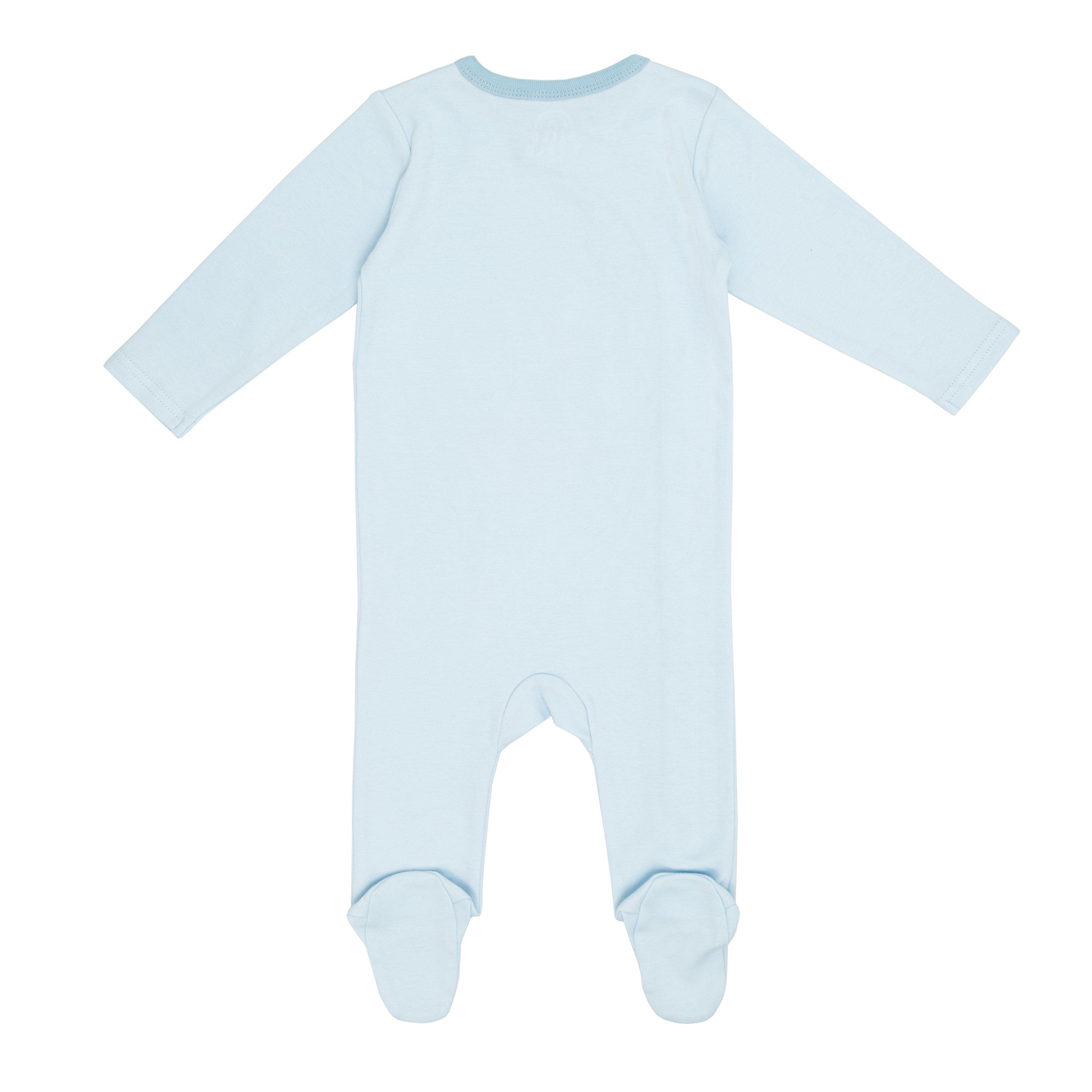 Blue - Hello World - Kids' Born Clothing Set - 3