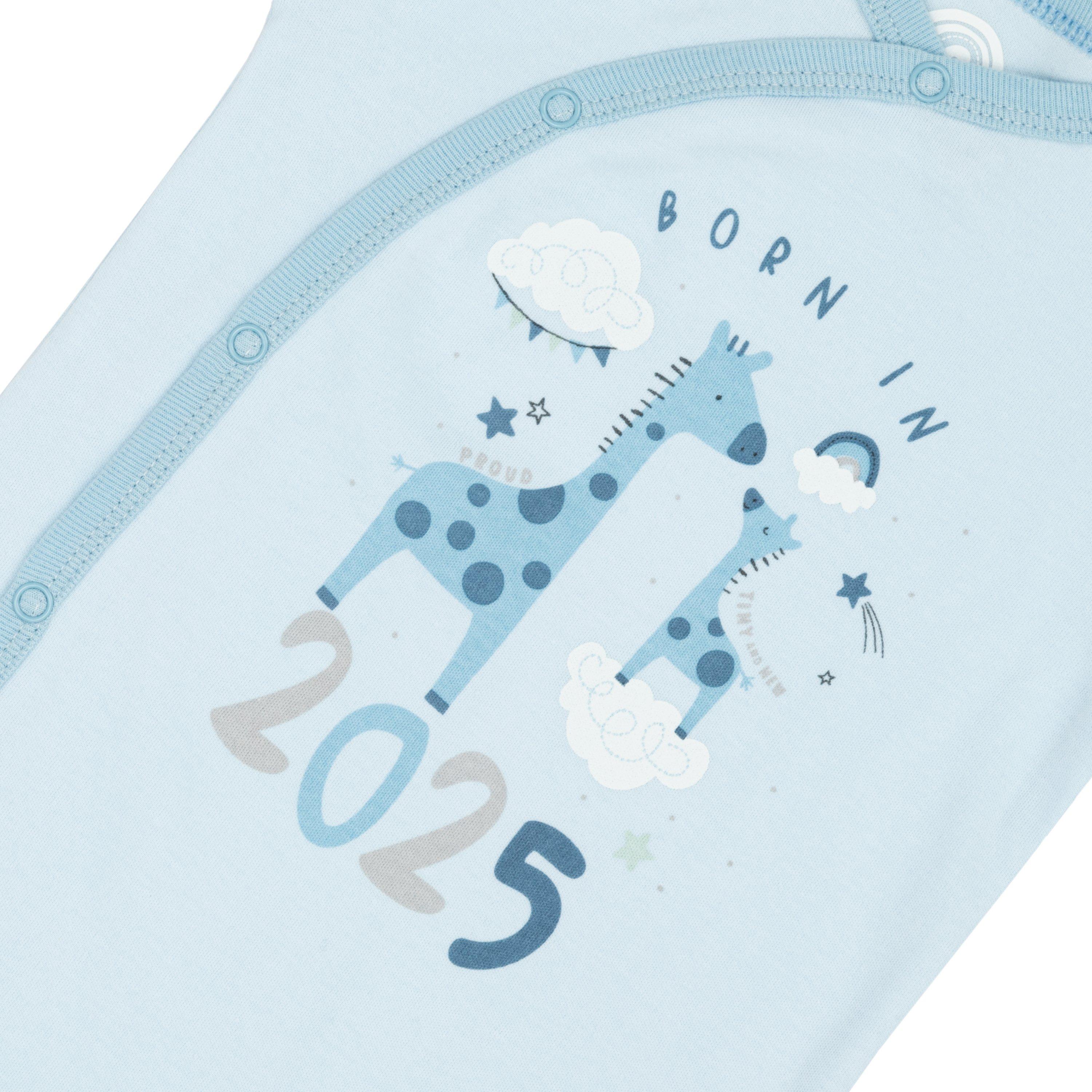 Blue - Hello World - Kids' Born Clothing Set - 5