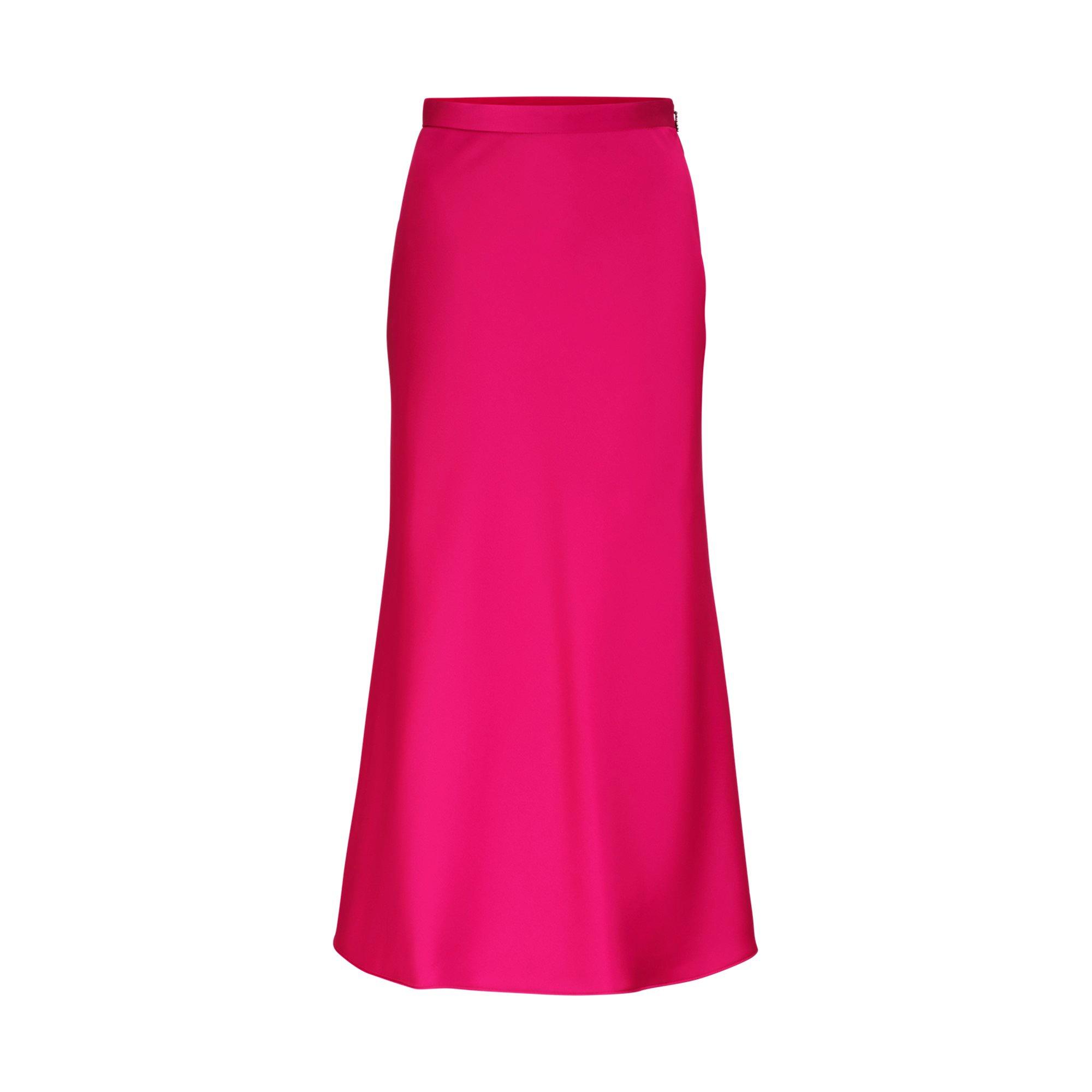 Bright Pink 674 - Boss - Women's Vinarea Midi Skirt - 5