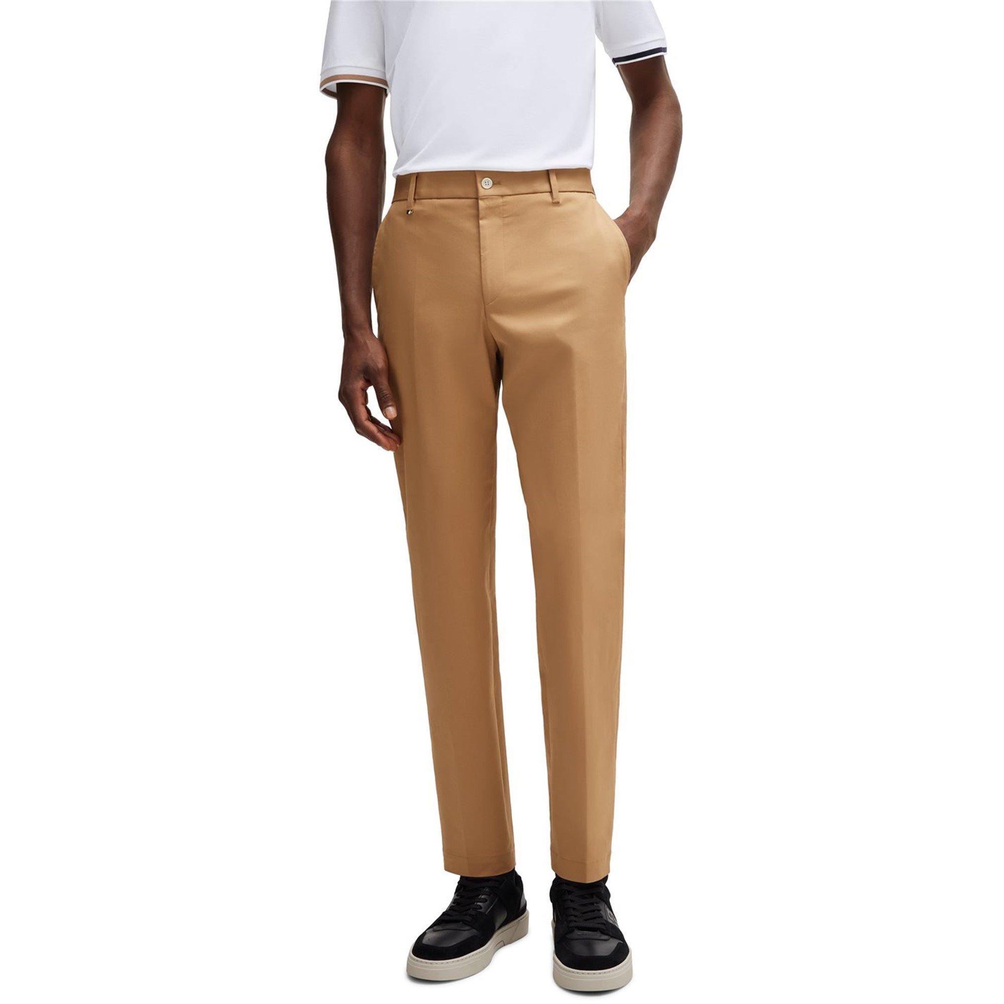 Med Beige 260 - Boss - Men's HBB C-Perin-242 Suit Trousers - 2