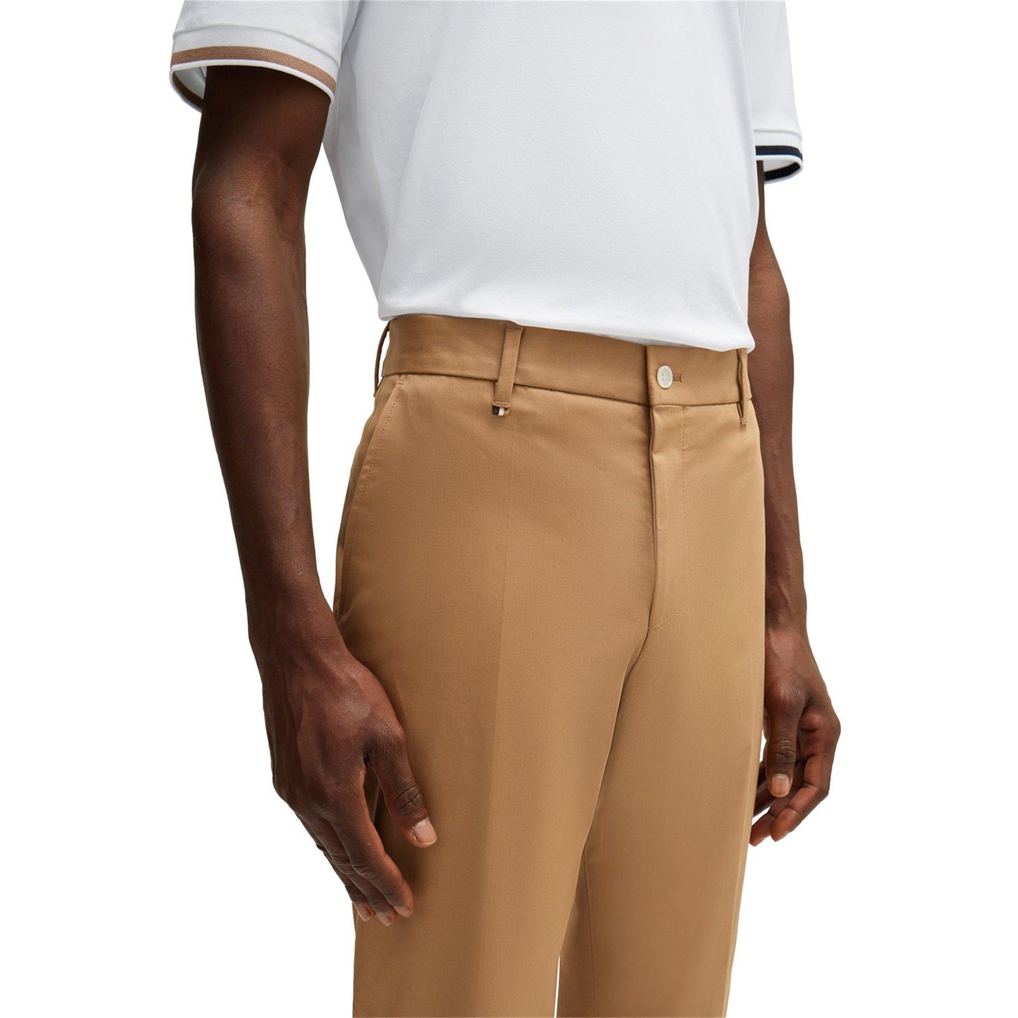 Med Beige 260 - Boss - Men's HBB C-Perin-242 Suit Trousers - 4