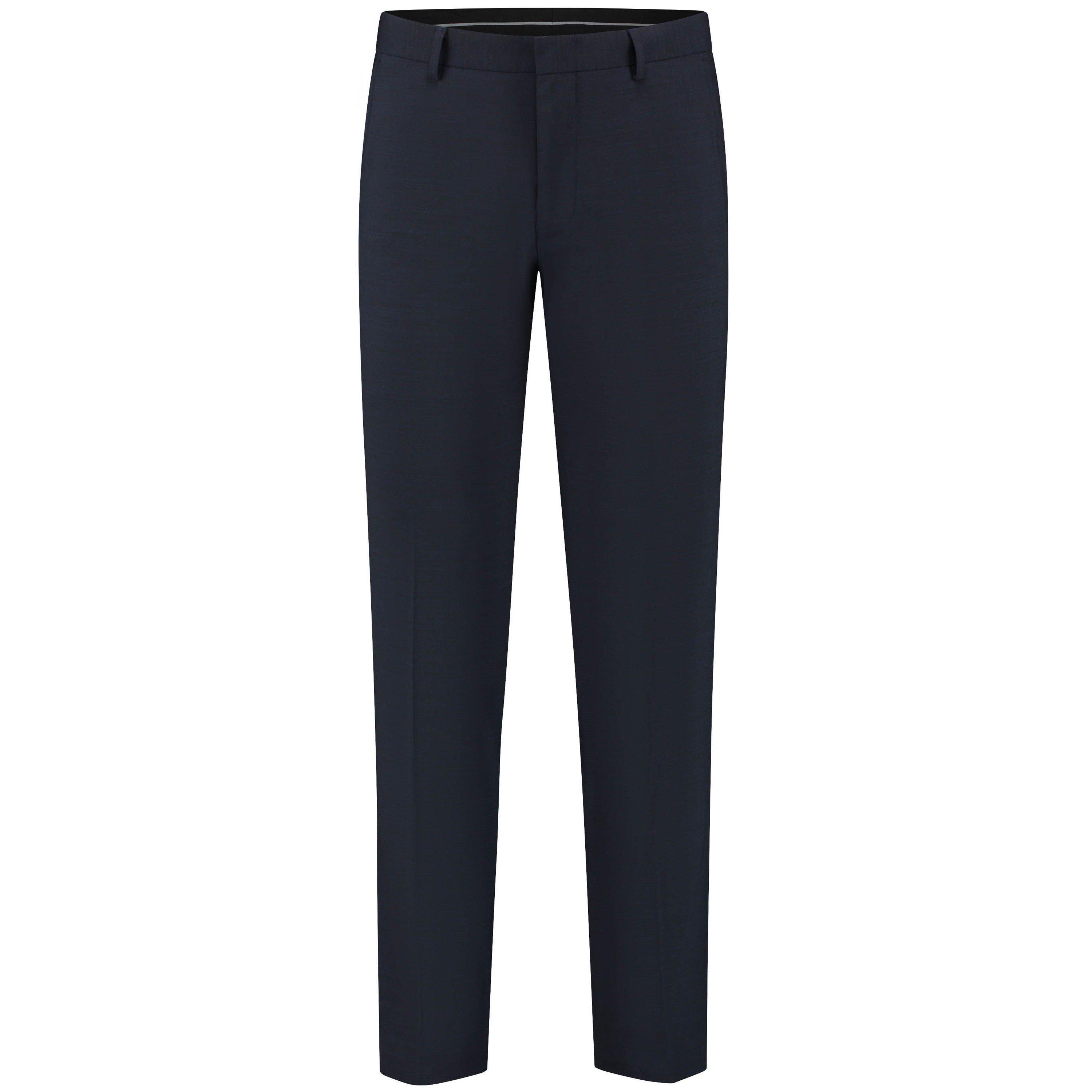 Navy - Michael Kors - Men's Travel Suit Trousers - 1