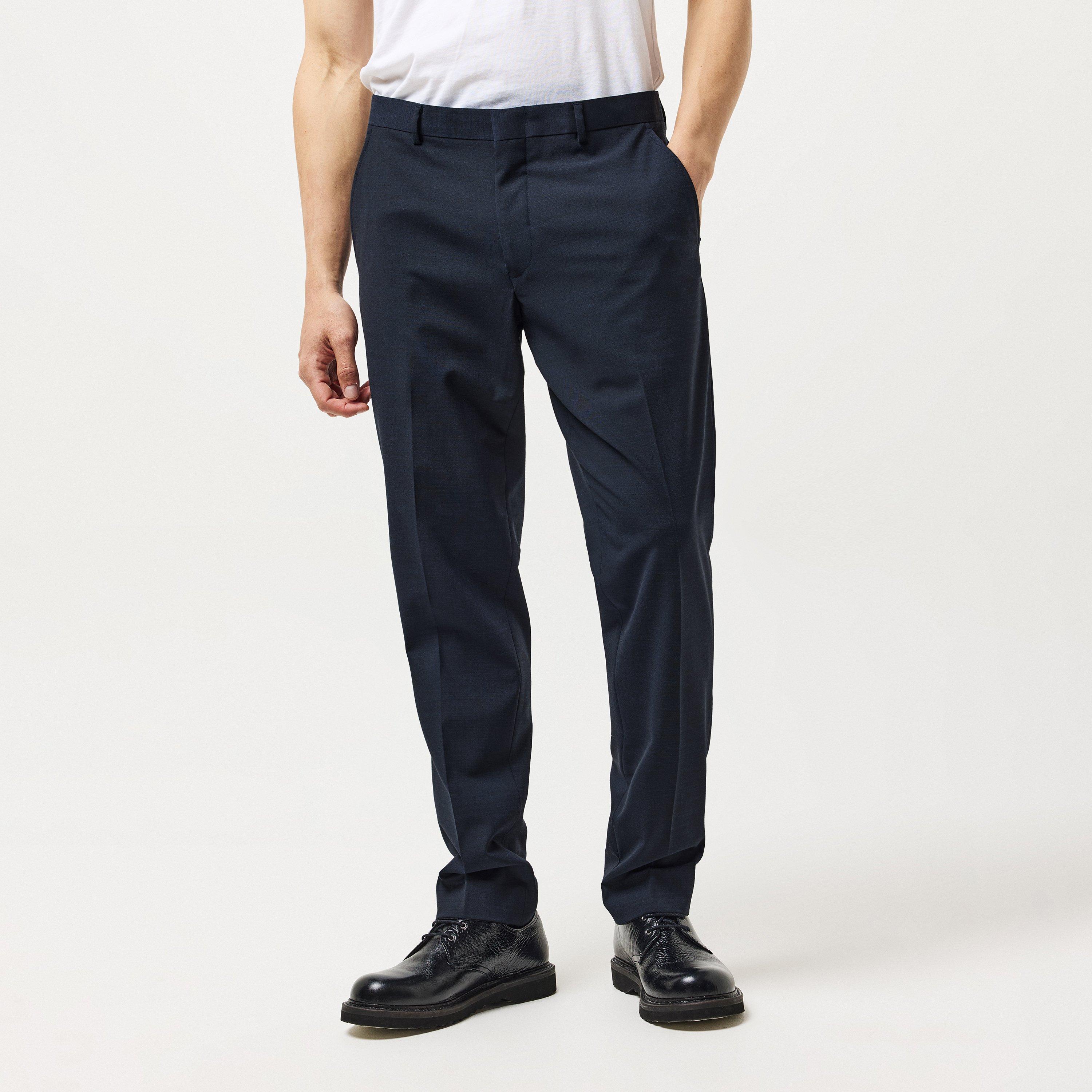 Navy - Michael Kors - Men's Travel Suit Trousers - 2