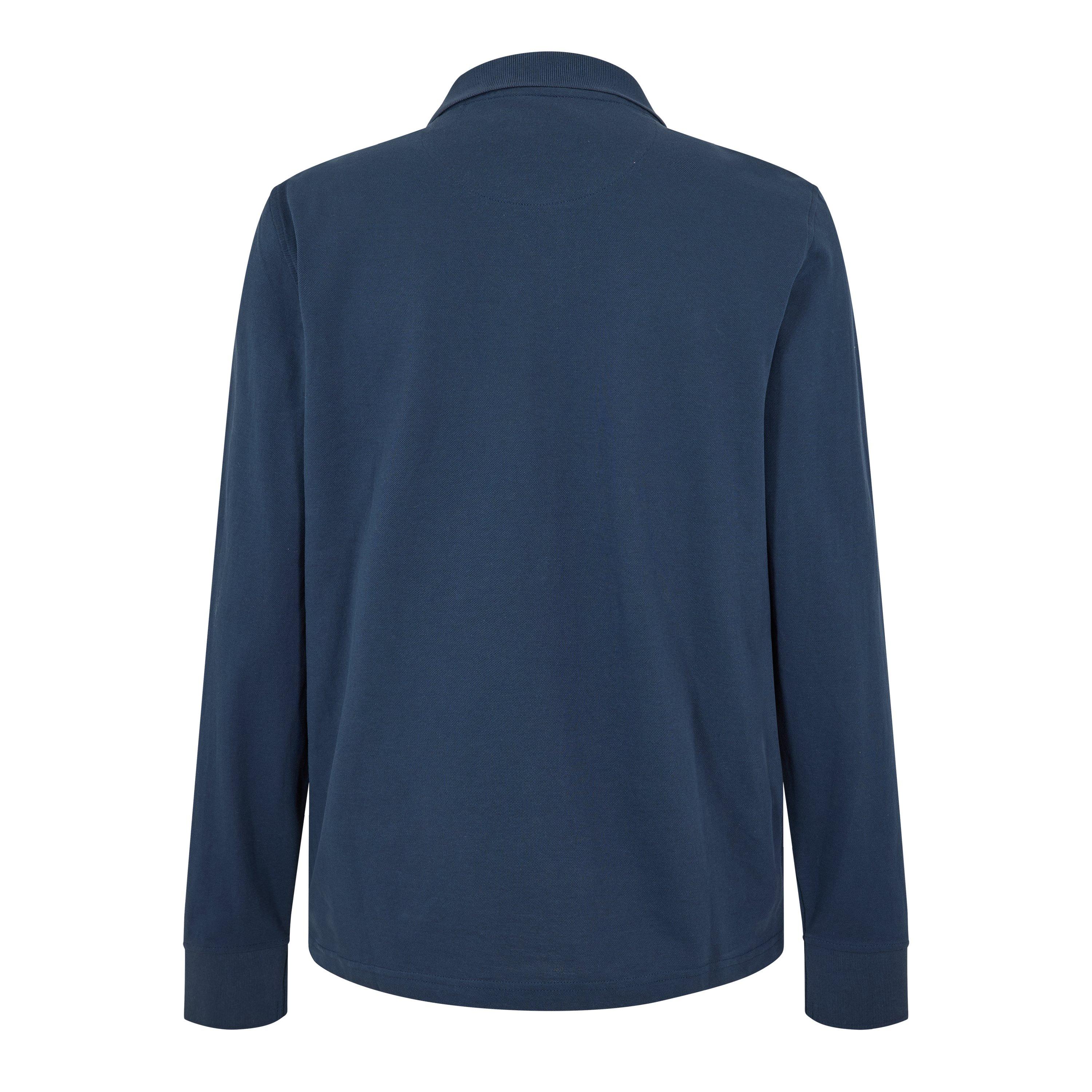 Yale - Original Penguin - Men's Cotton Long Sleeve Polo Shirt - 2