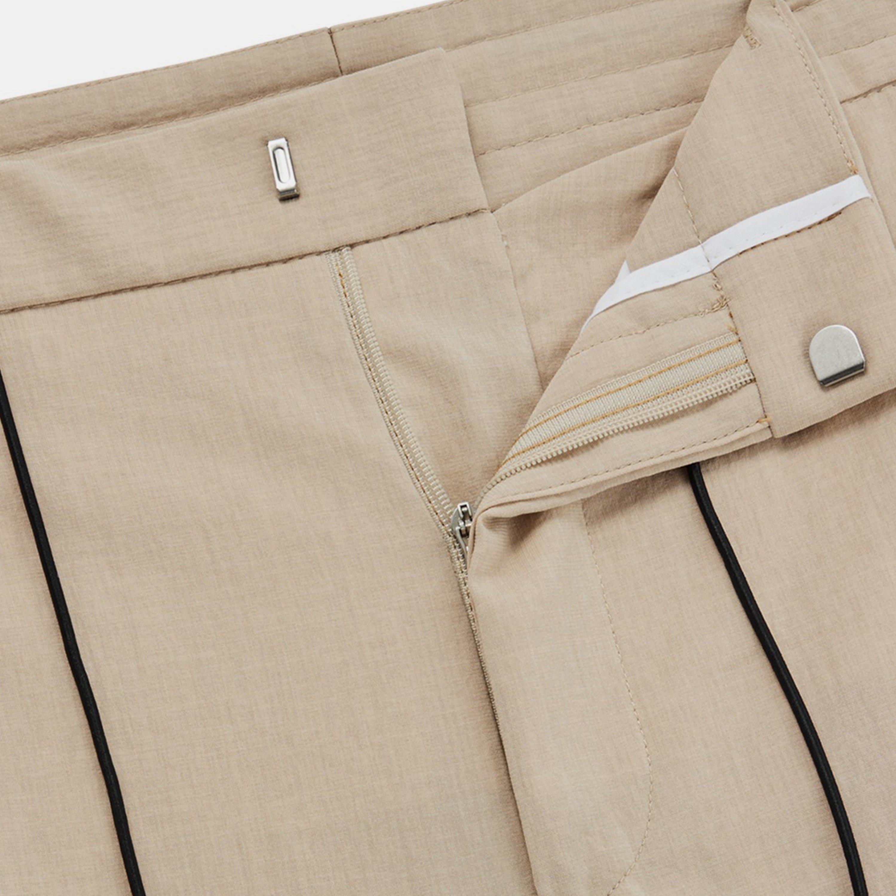 Medium Beige - Hugo - Men's Suit Trousers - 5