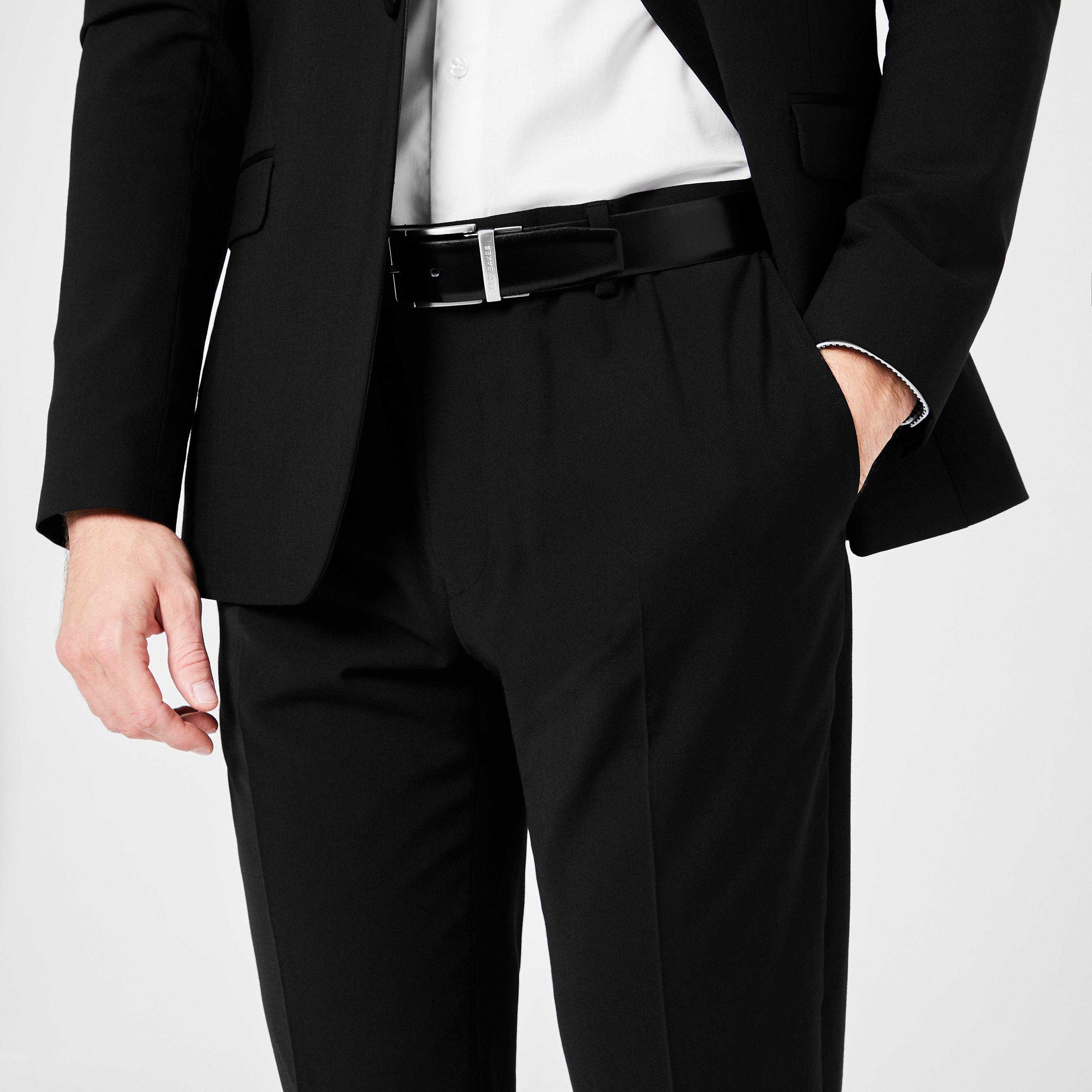 Nero - Ted Baker - Pine Slim Fit Tuxedo Trouser - 3