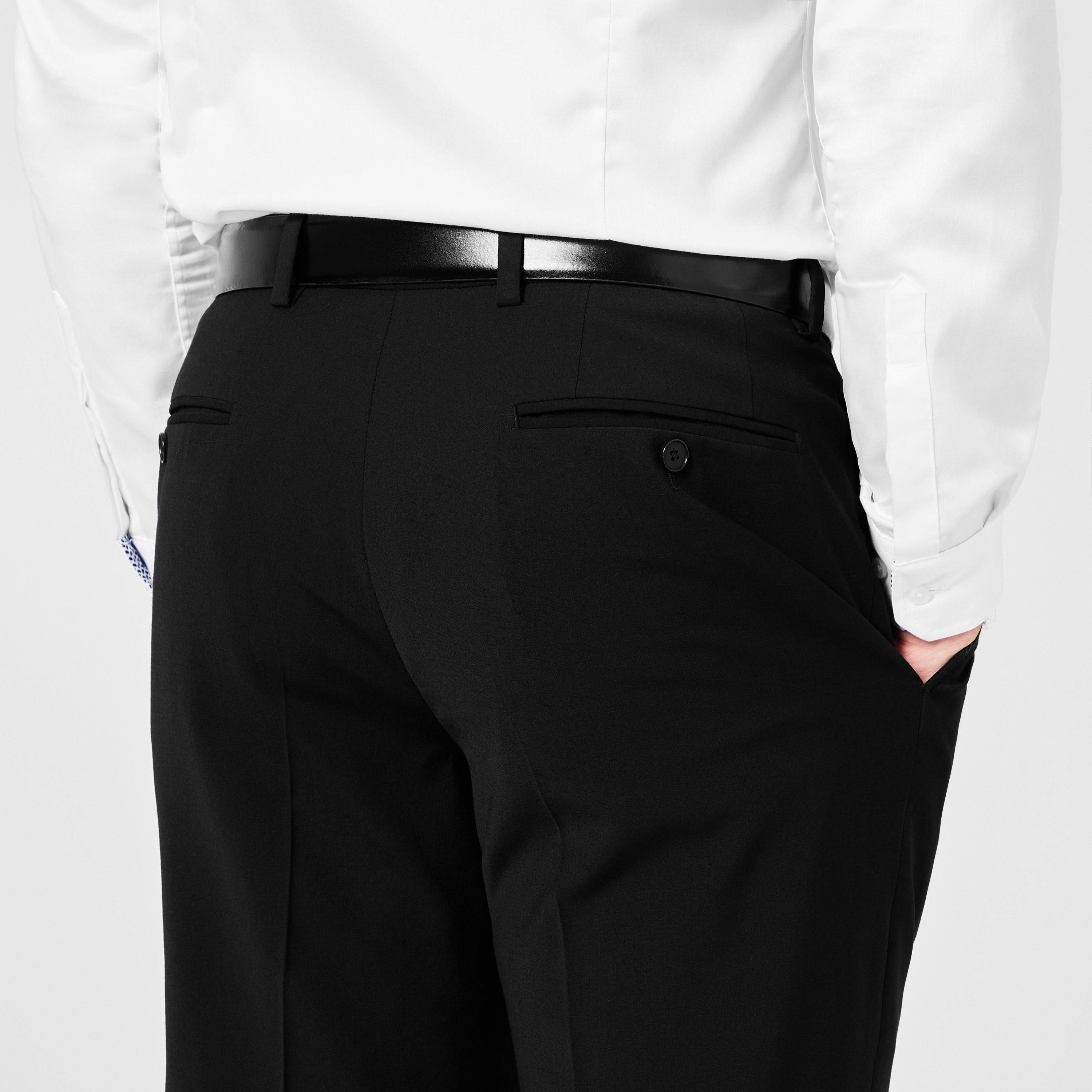 Nero - Ted Baker - Pine Slim Fit Tuxedo Trouser - 6