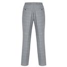 Gris - s Victoria jeans are a pure-cotton pair with a high waist and straight legs - Ted Baker Prince Of Wales camilla trousers - 6
