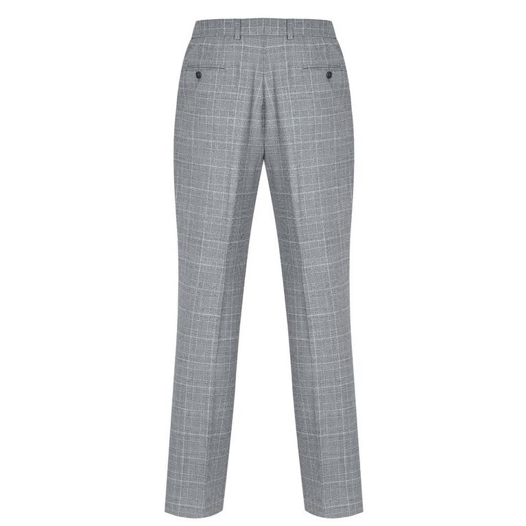 Gris - s Victoria jeans are a pure-cotton pair with a high waist and straight legs - Ted Baker Prince Of Wales camilla trousers - 6