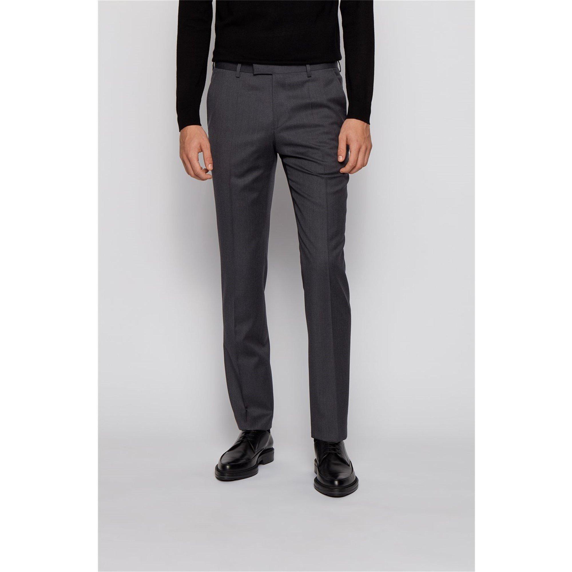 DGrey 021 - Boss - Men's Lenon Cyl Suit Trousers - 2