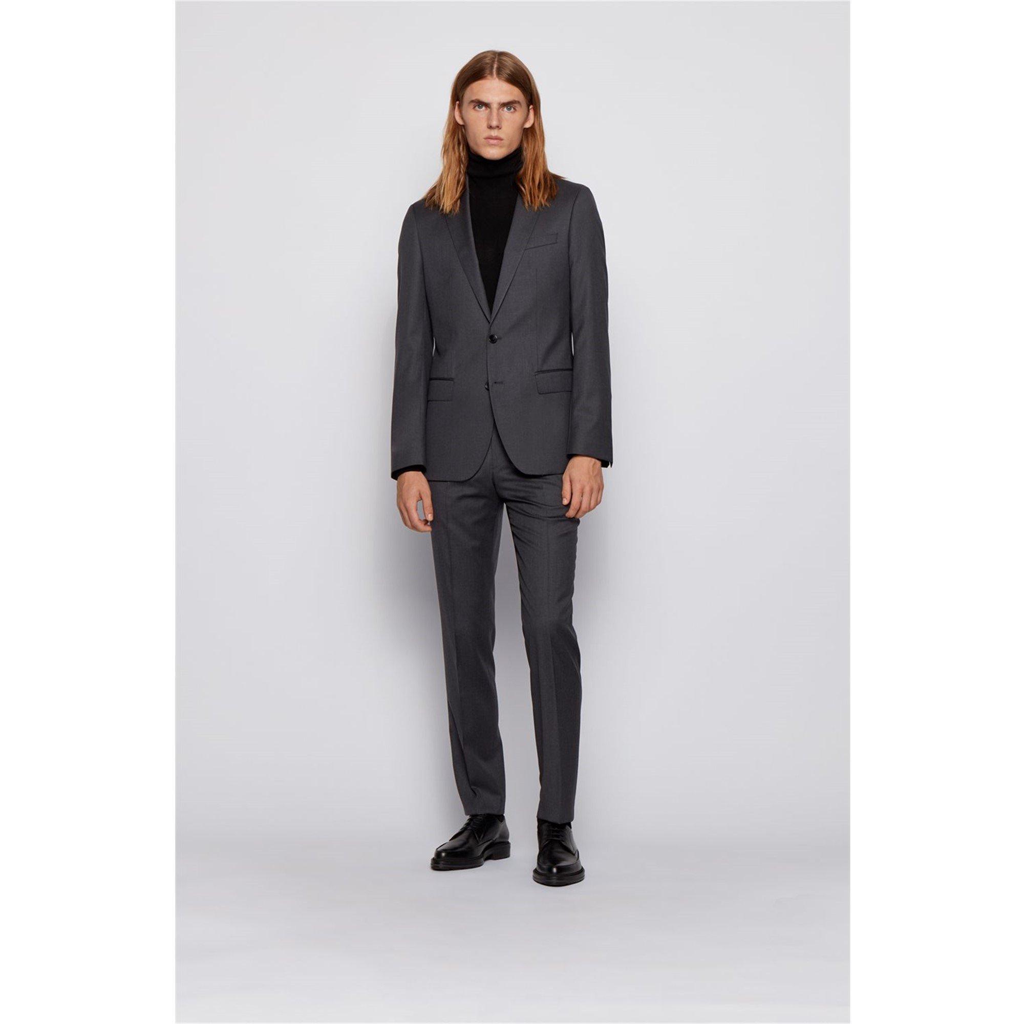 DGrey 021 - Boss - Men's Lenon Cyl Suit Trousers - 5
