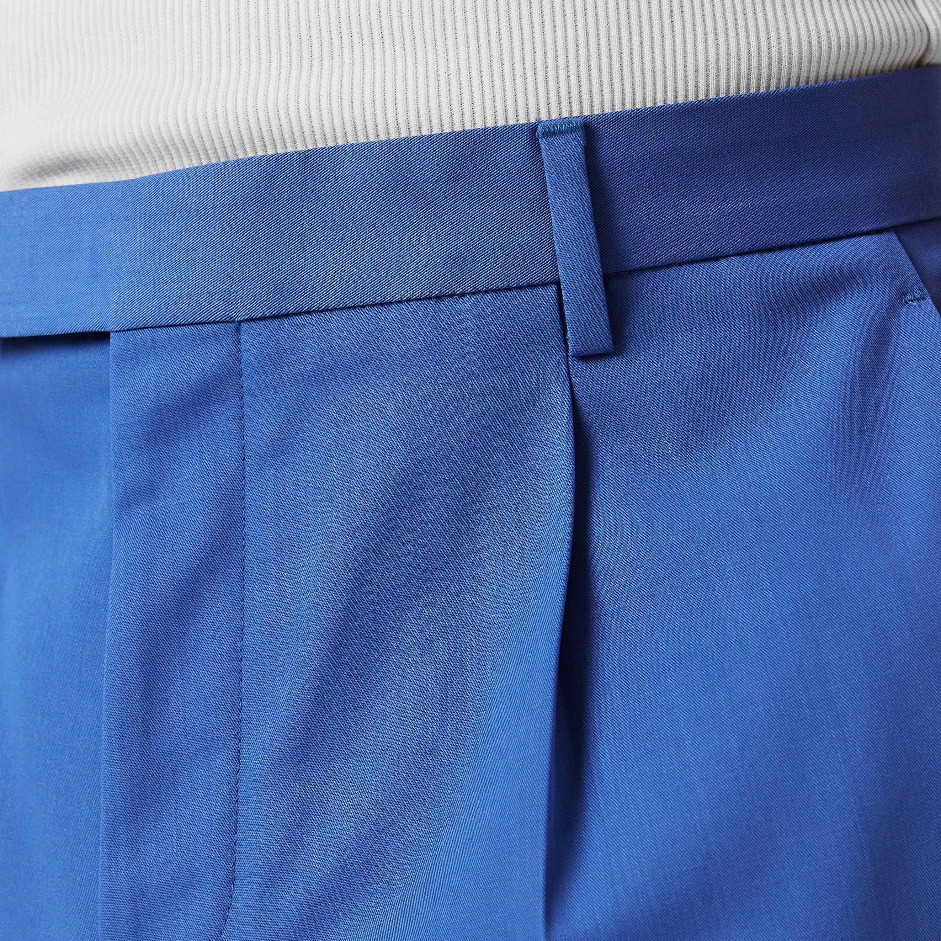 OBlue 489 - Boss - Men's Pris Virgin Wool Trousers - 5