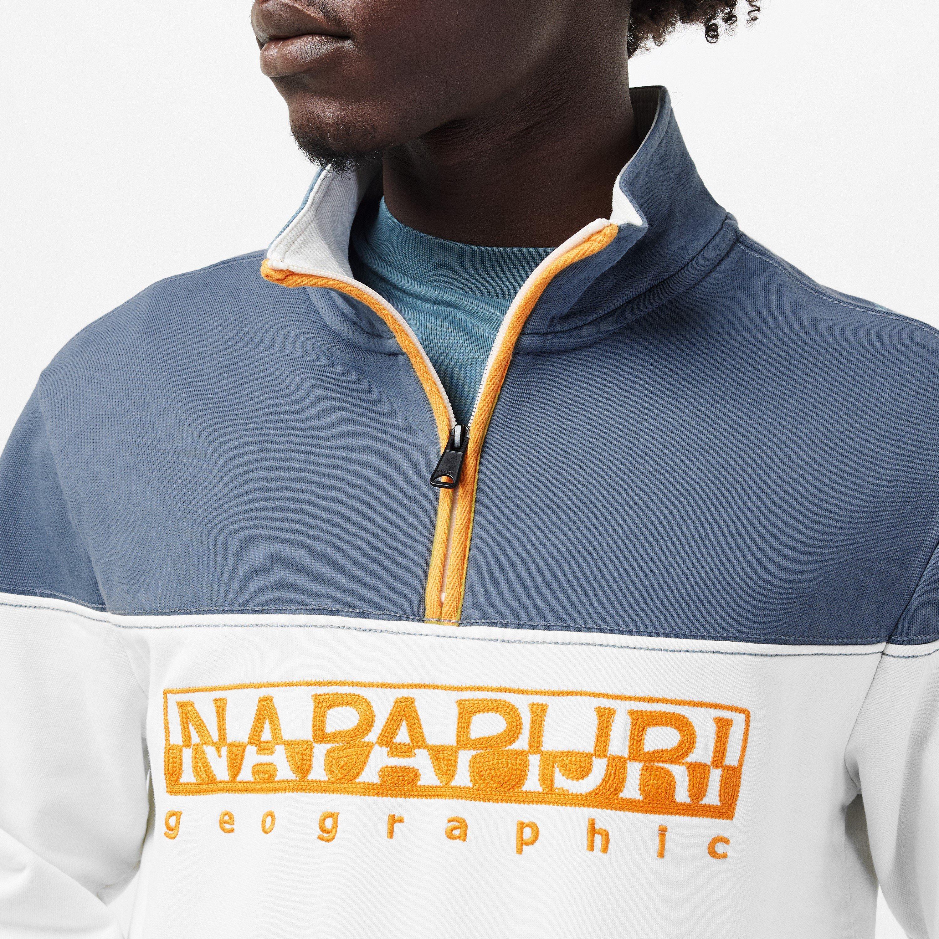Napapijri Men's 1/4 Zip Fleece | Cruise Fashion