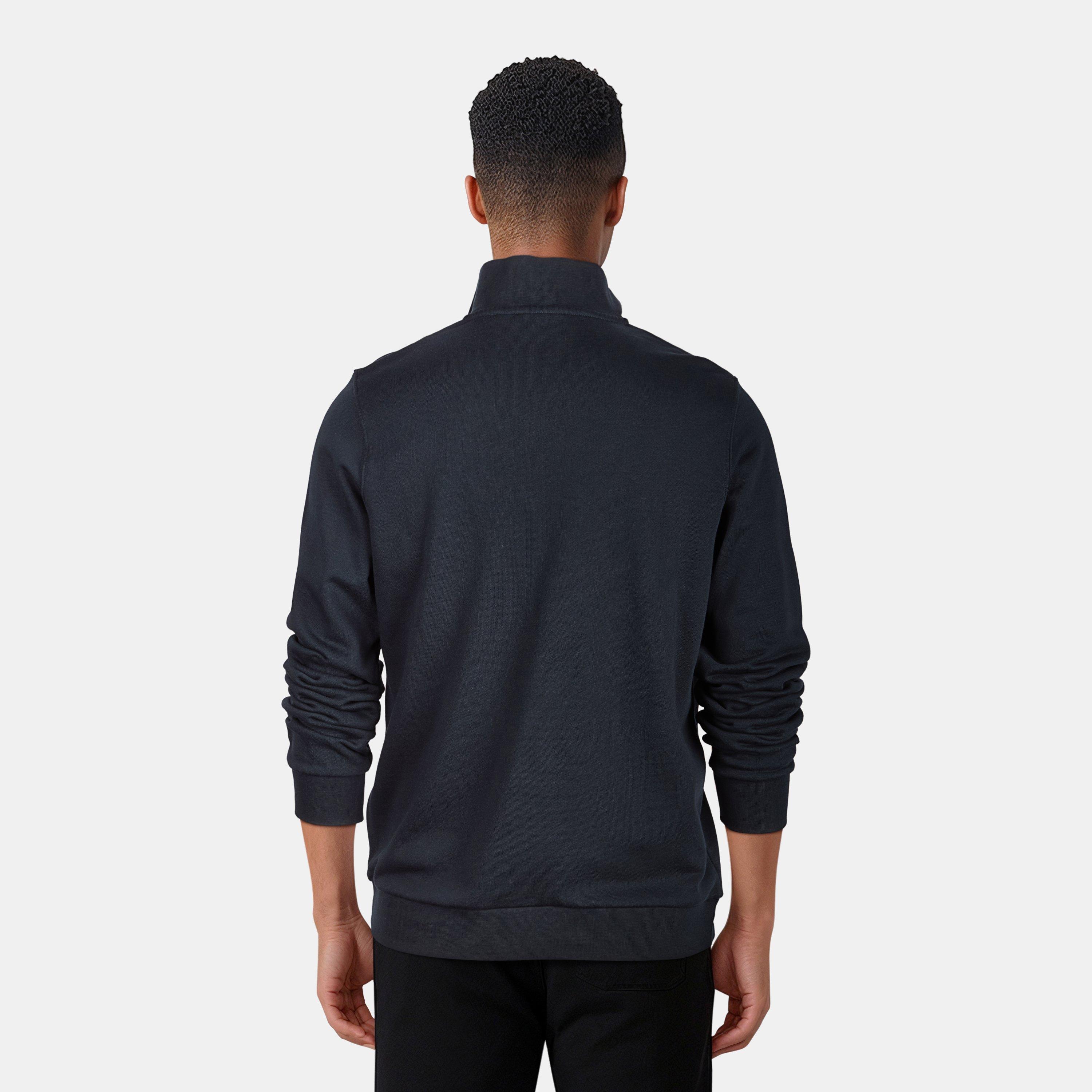 Dunkelblau Z271 - Lyle and Scott - Men's Quarter-Zip Fleece - 4