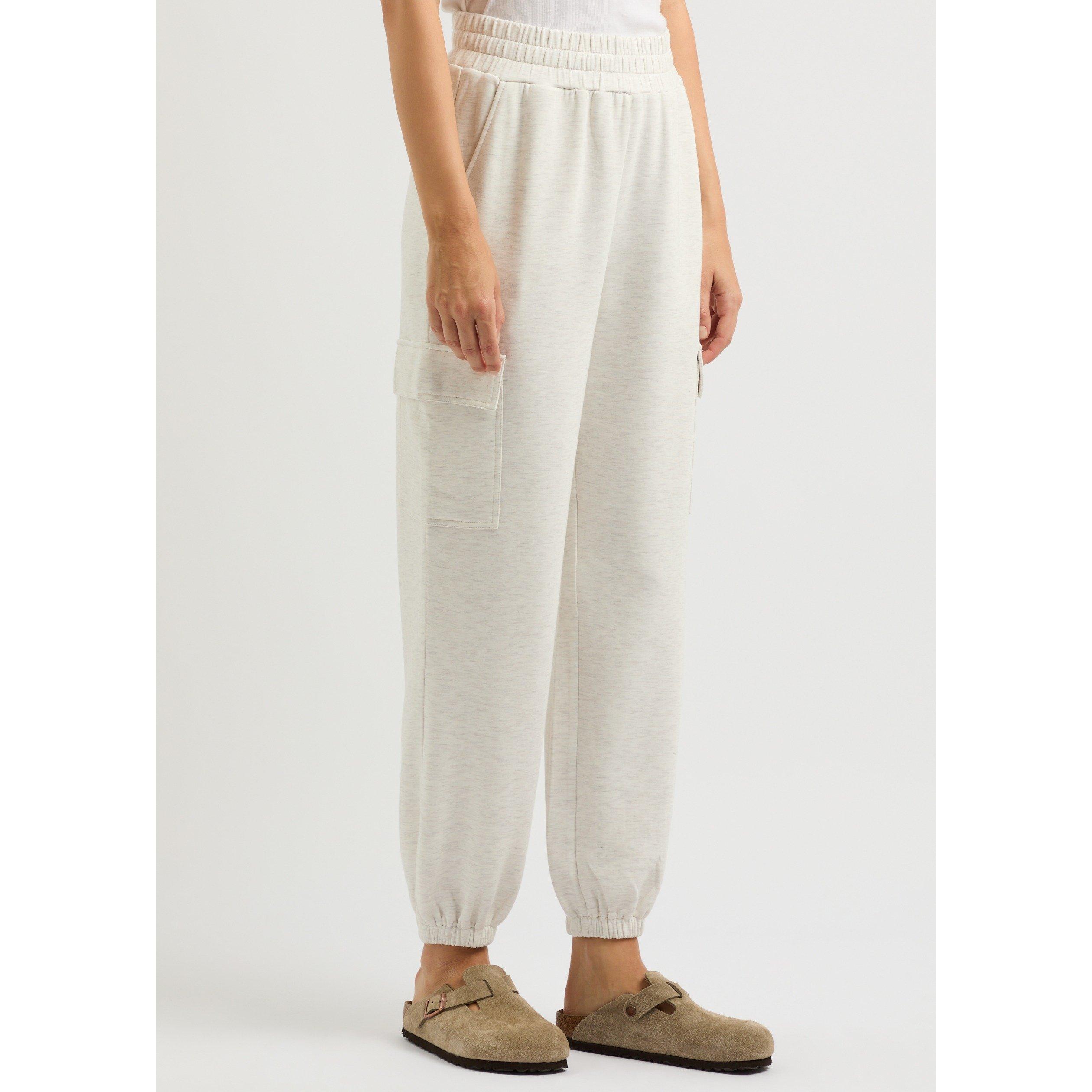 IVORY - Varley - Women's High-Waisted Cargo Joggers - 2