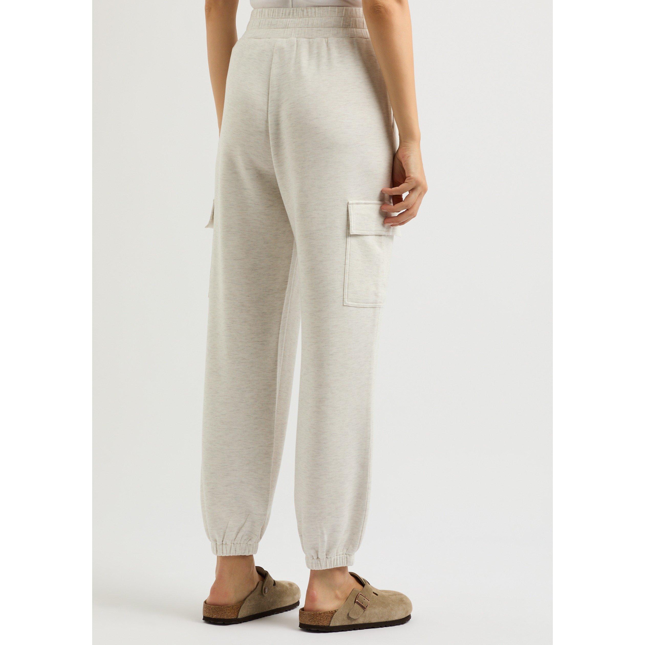IVORY - Varley - Women's High-Waisted Cargo Joggers - 3