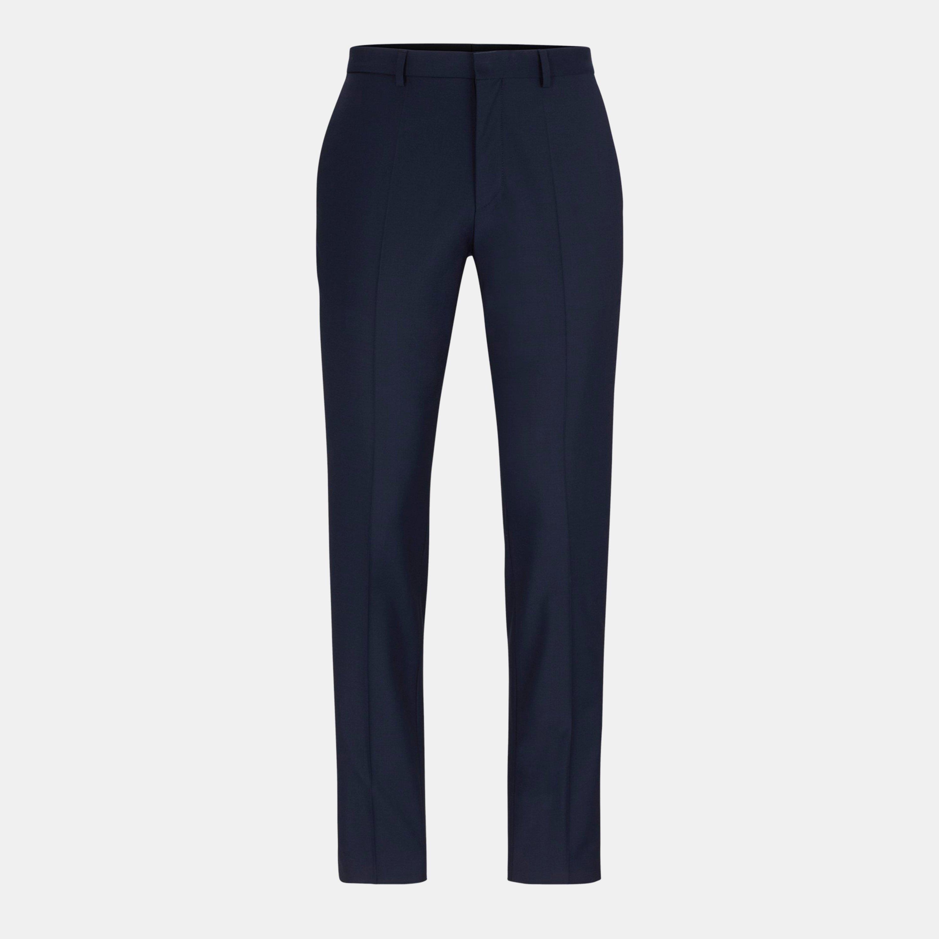 Hugo Men's Hesten Suit Trousers - Dark Blue 405 - 34 (44)
