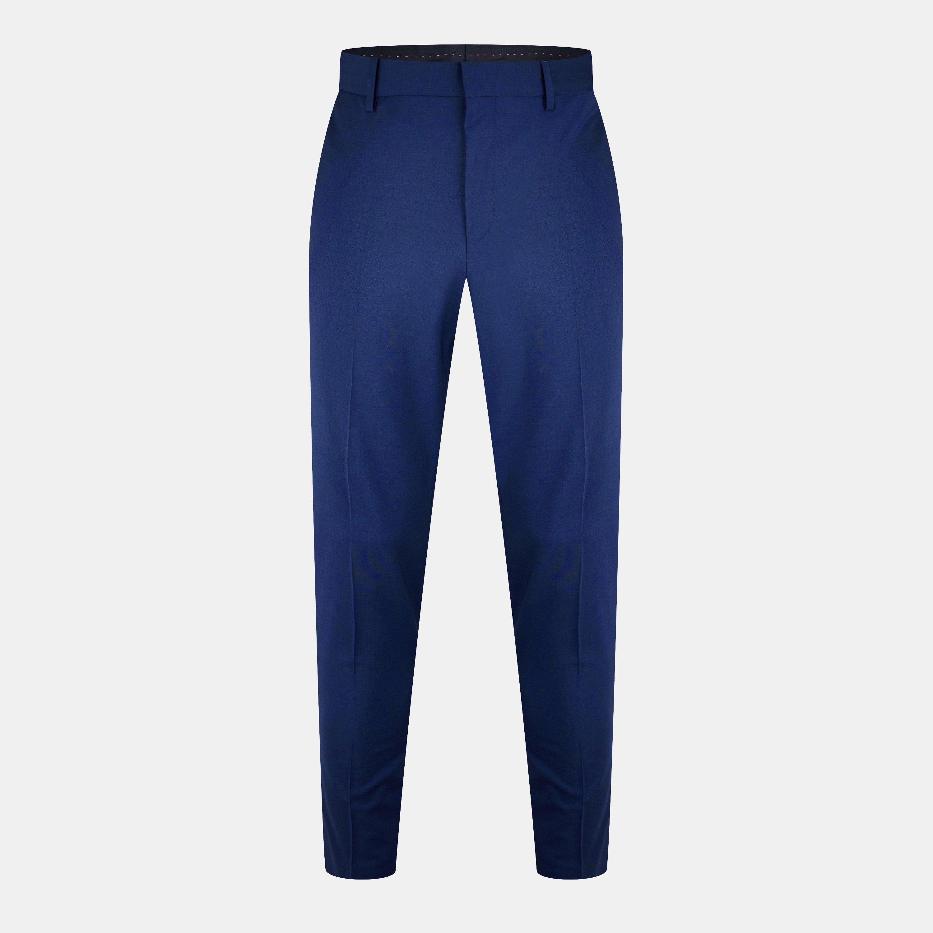 Hugo Men's Hesten Suit Trousers - Open Blue 463 - Size 36 L (102)