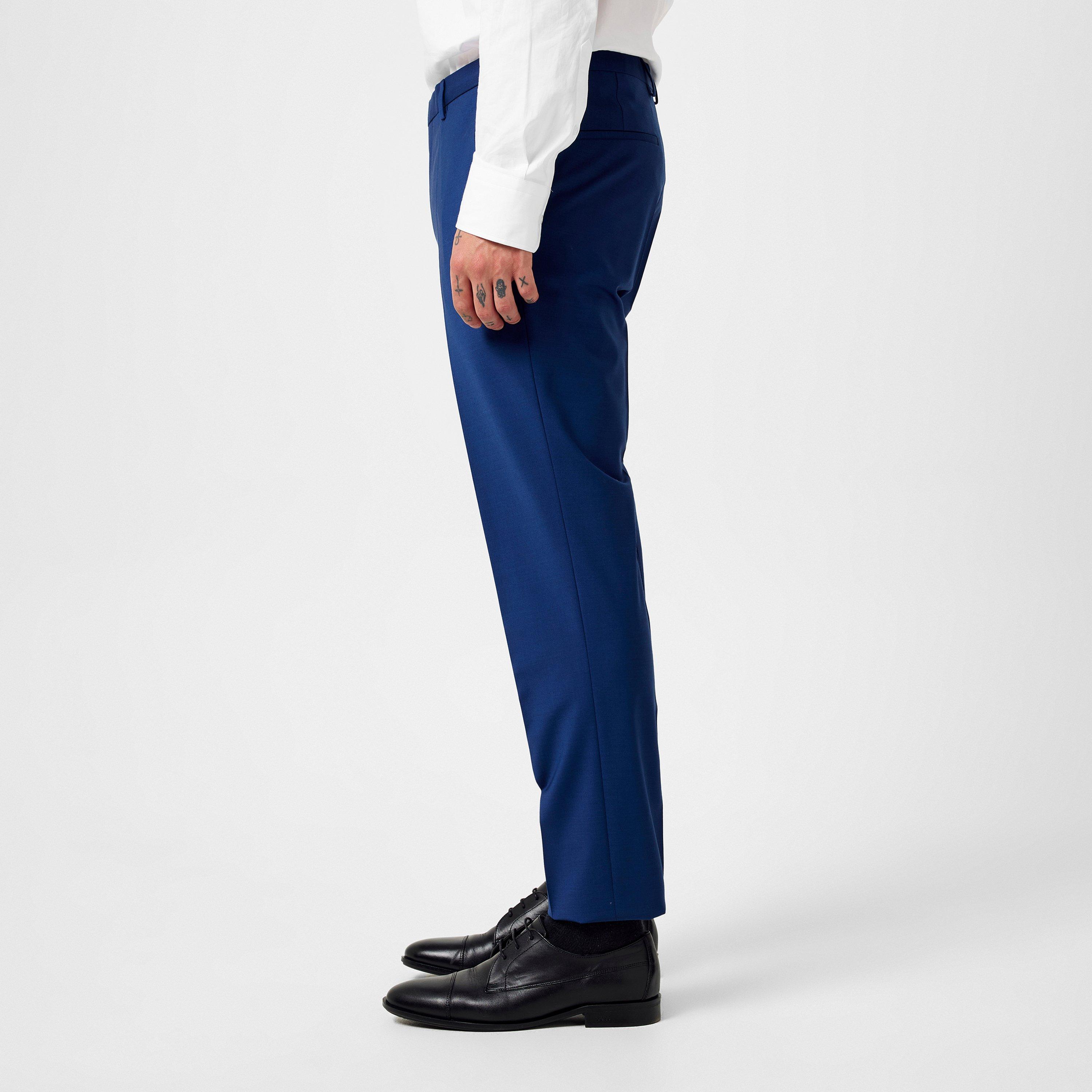 Open Blue 463 - Hugo - Men's Hesten Suit Trousers - 4