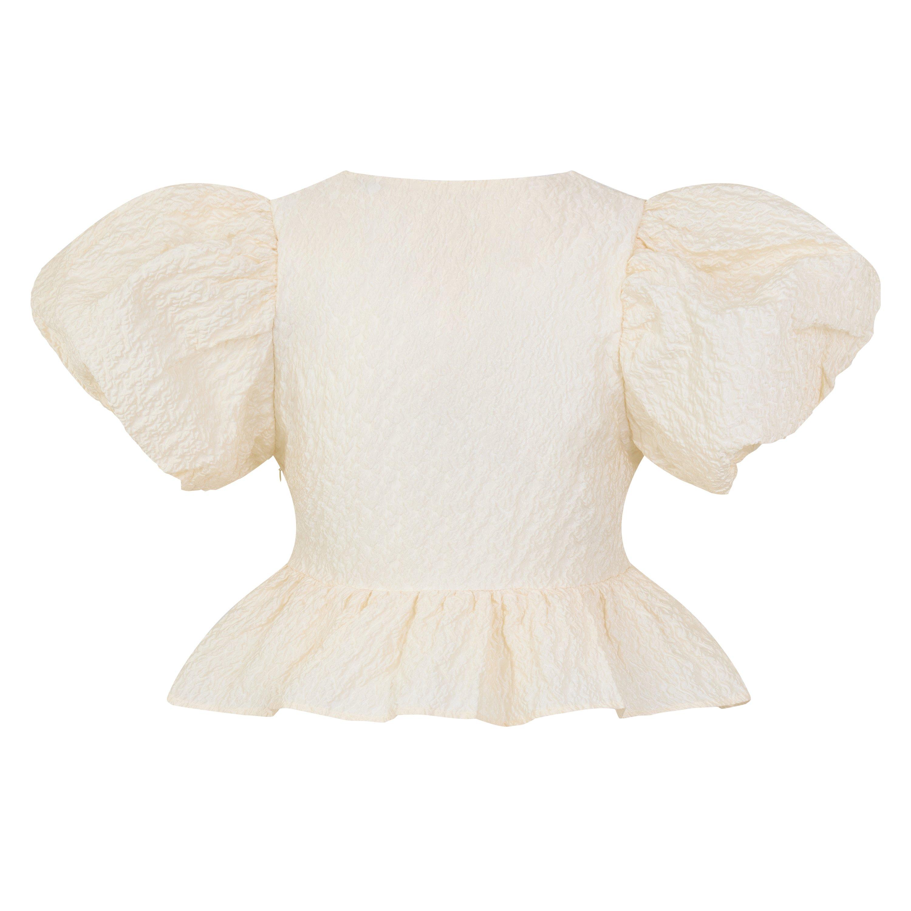 OFF WHITE - Sister Jane - T Reef Jacquard Top - 2