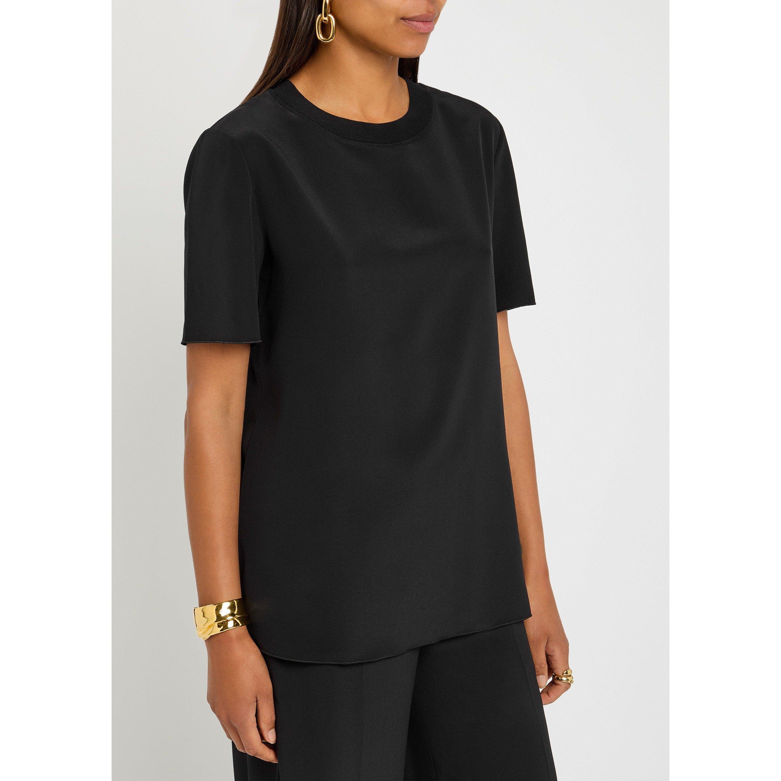 BLACK - Joseph - T RUBIN BLOUSE CREPE DE SOIE - 2
