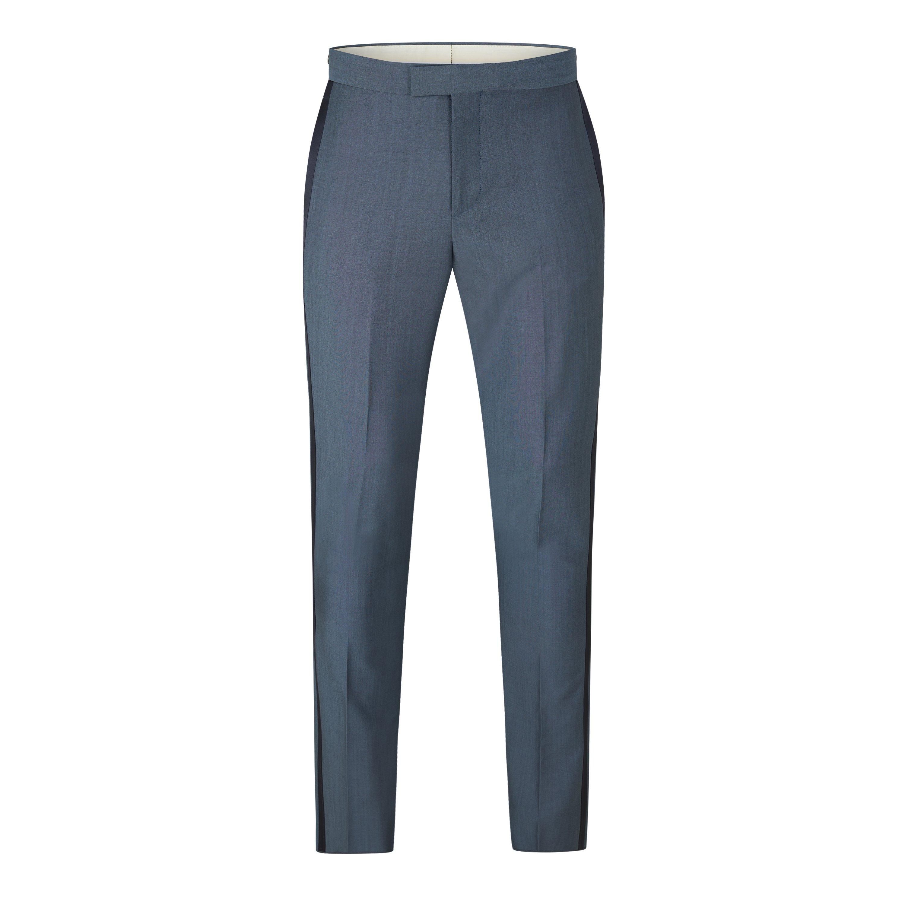 BLACK - Paul Smith - Men's PS Tuxedo Suit Trousers - 1