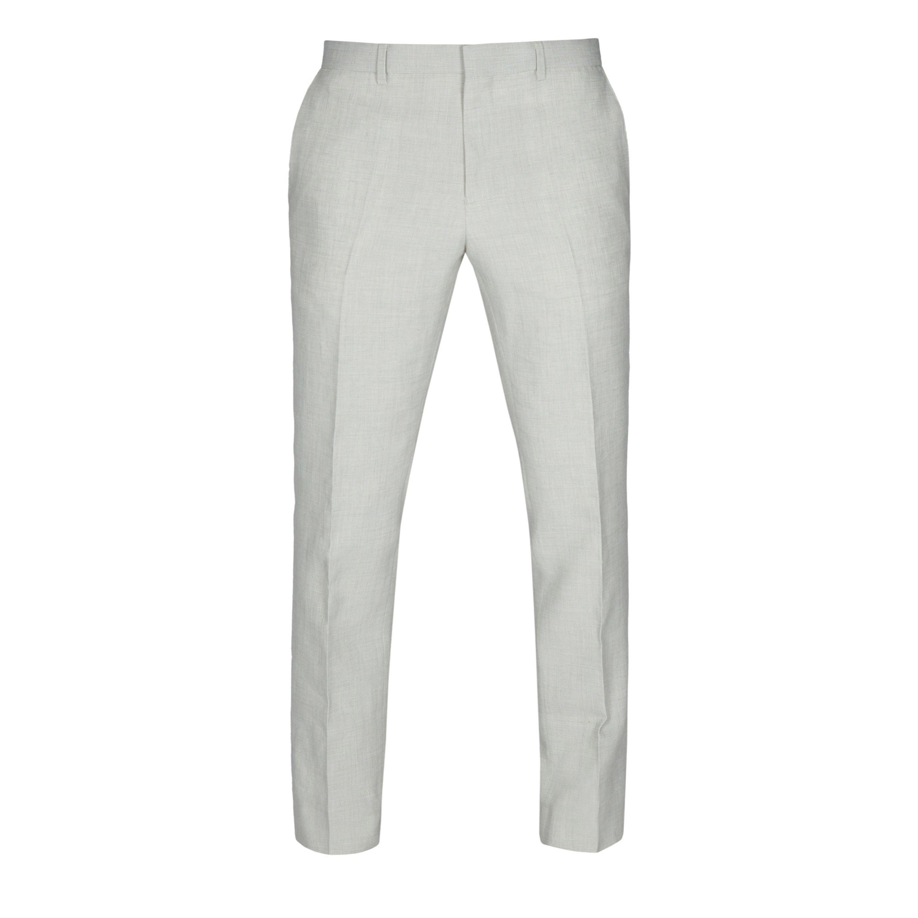 Pistache - Ted Baker - Men's Leo Slim Fit Suit Trousers - 5