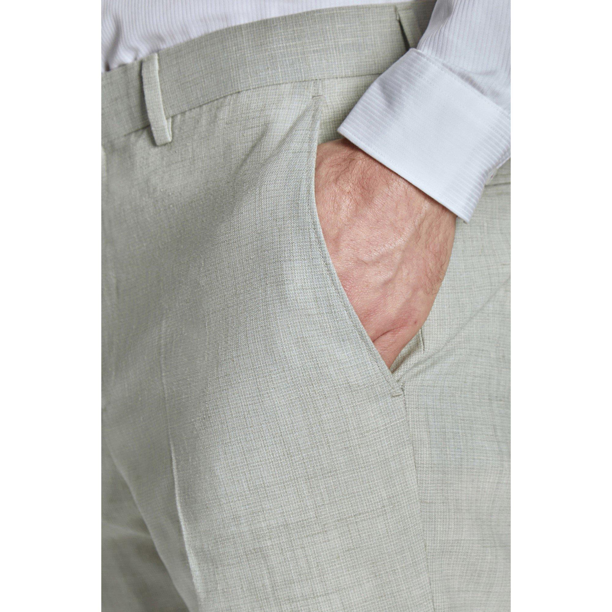 Pistache - Ted Baker - Men's Leo Slim Fit Suit Trousers - 3