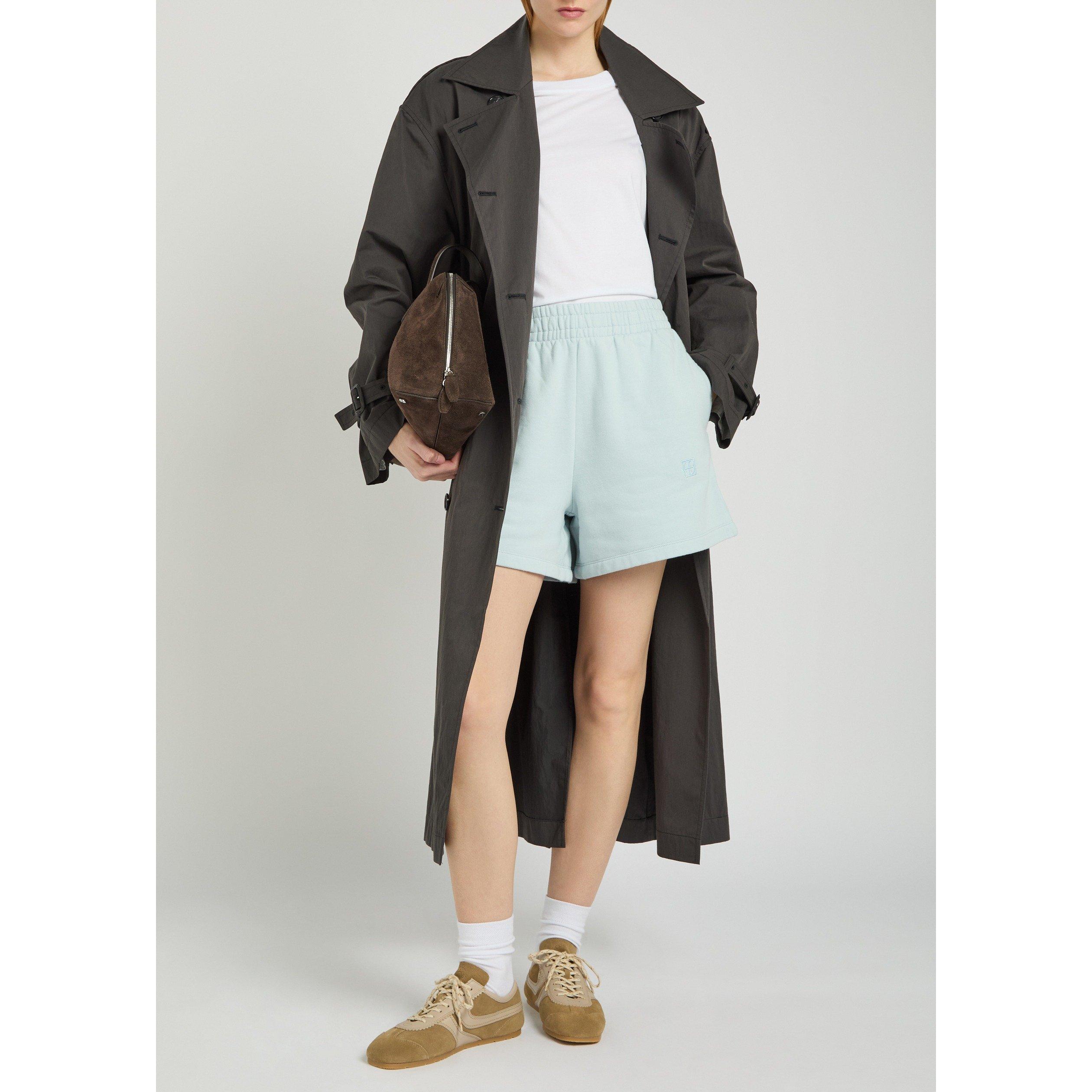 LIGHT BLUE - Anine Bing - SH KAM SHORT FRAMED MONOGRAM - 5