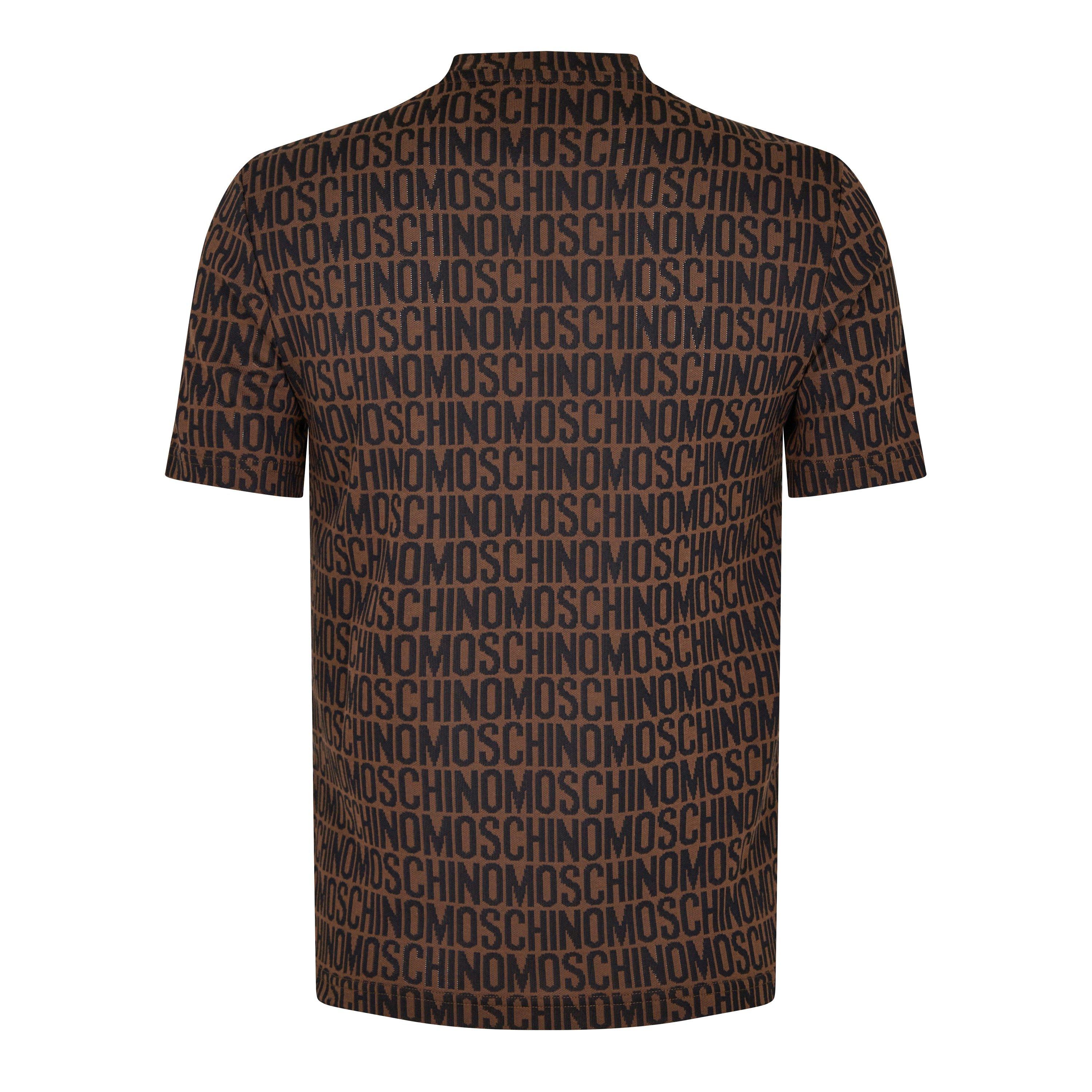Fantasy Brown - Moschino - Logo T-Shirt - 5