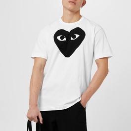 Comme des Garcons PLAY Peeping Heart T Shirt