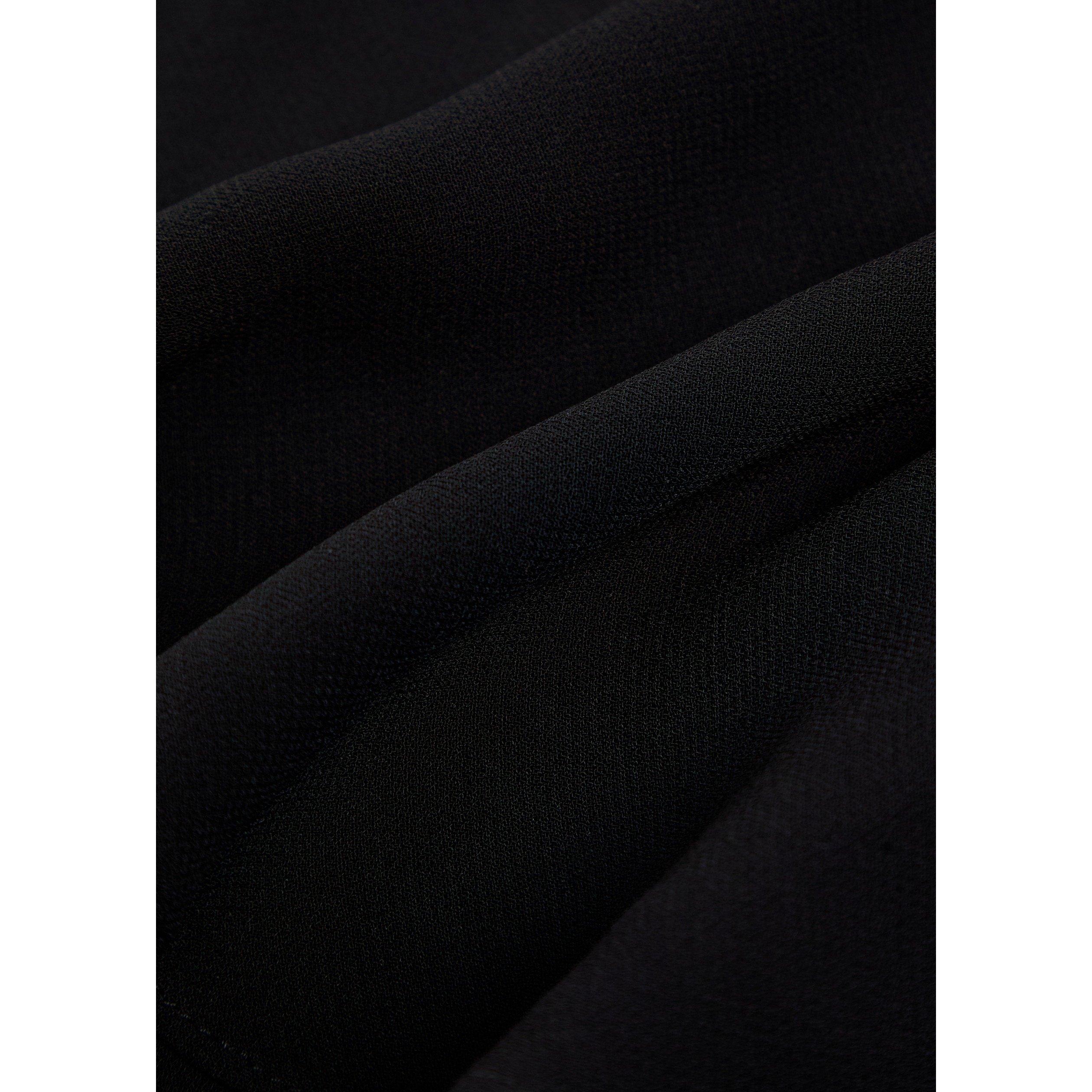 BLACK - Reformation - Women's Dorthea Viscose Slim-Fit Blouse - 4
