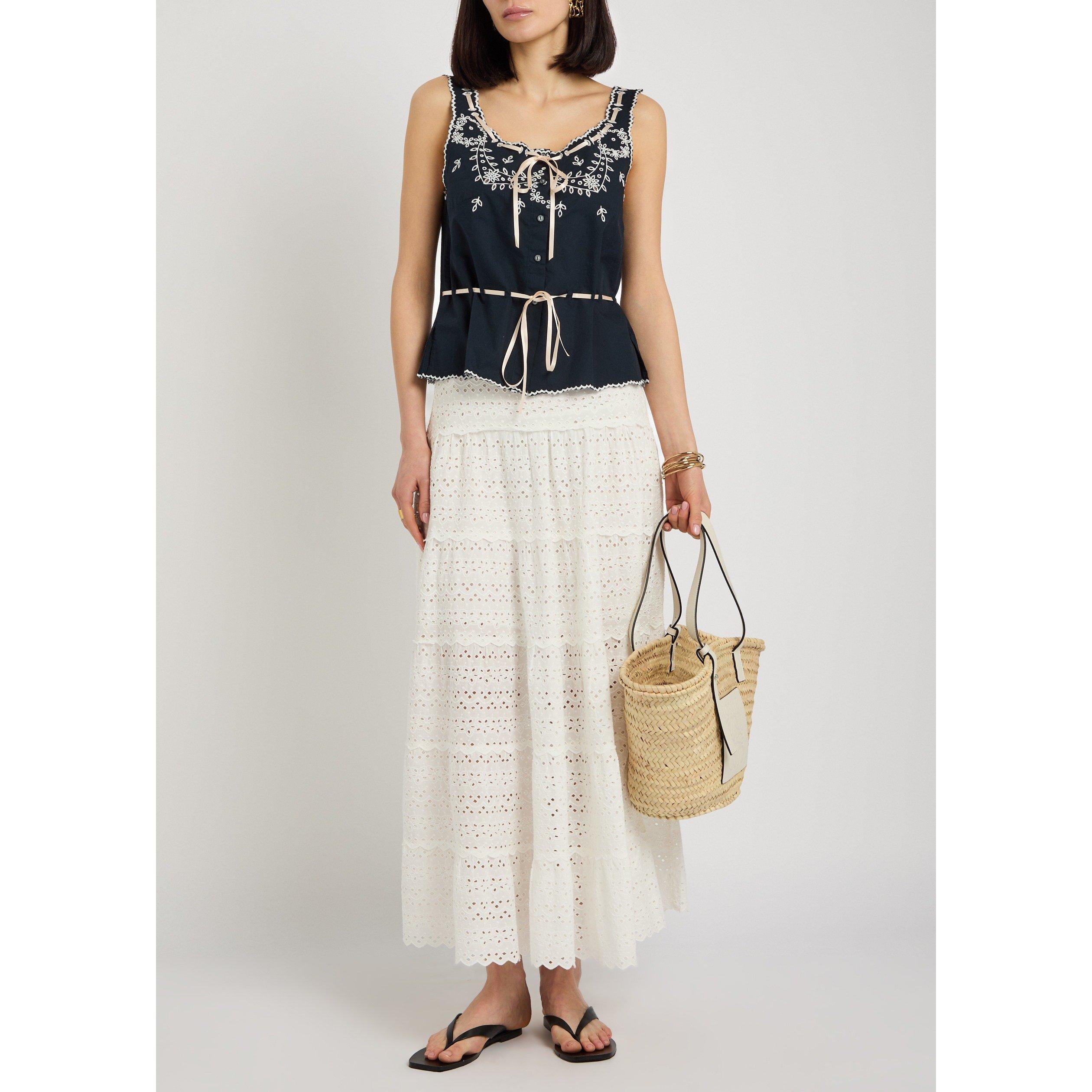NAVY - RIXO - T Cassara Top - 5
