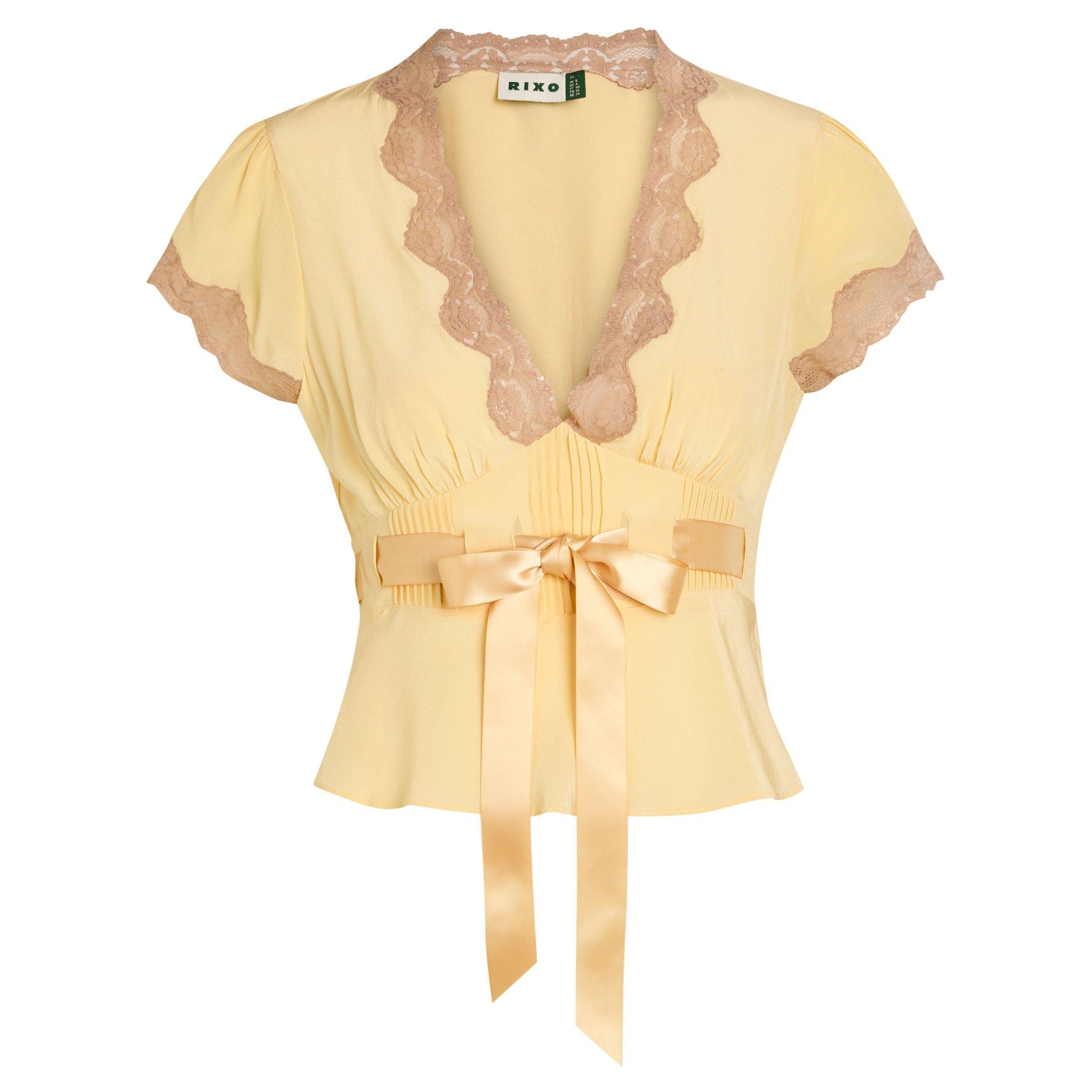 YELLOW - RIXO - T Daniela Top - 1