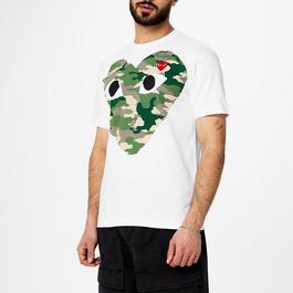 Comme des Garcons PLAY Camouflage T-Shirt