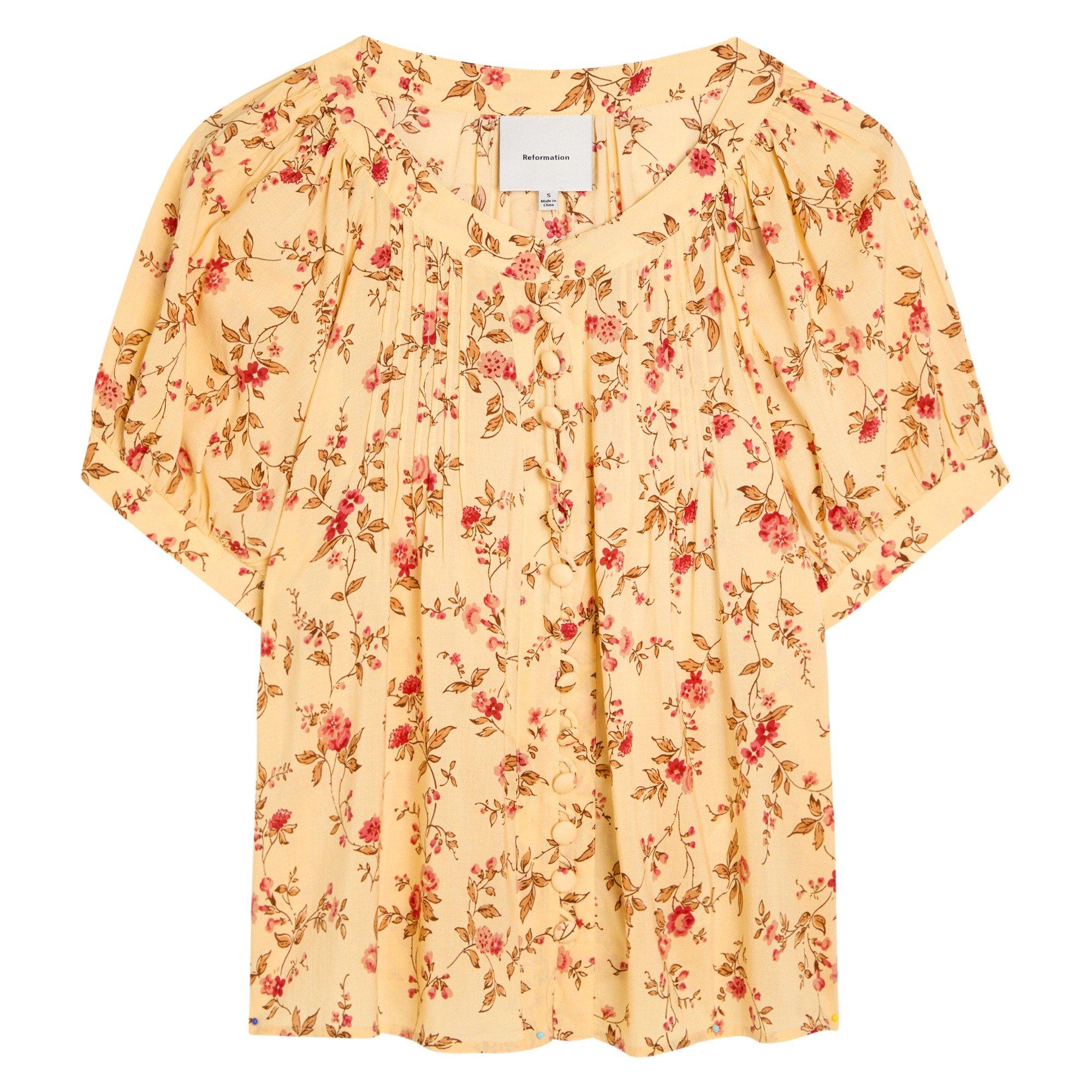 YELLOW AND OTHE - Reformation - T Calia Top