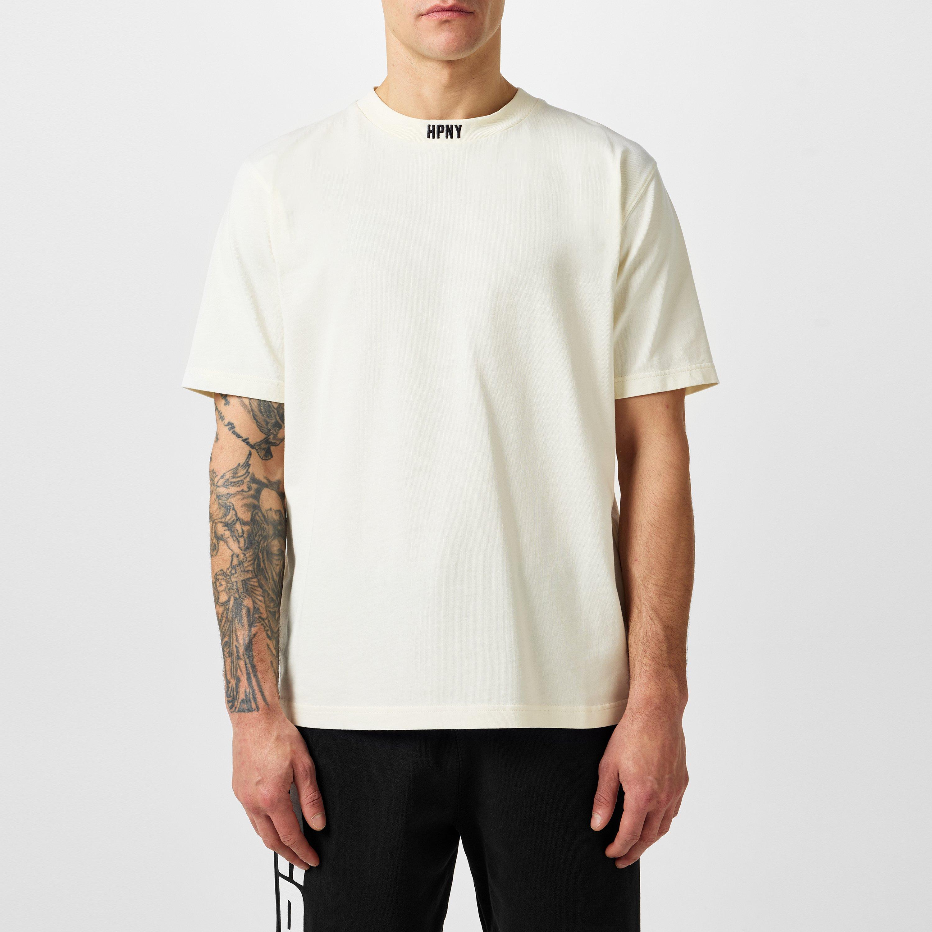HERON PRESTON☆Hpny Collar Logo T-Shirt Tシャツ 2色【UK発】 Heron Preston | Hpny Collar Logo T-Shirt | Regular Fit T