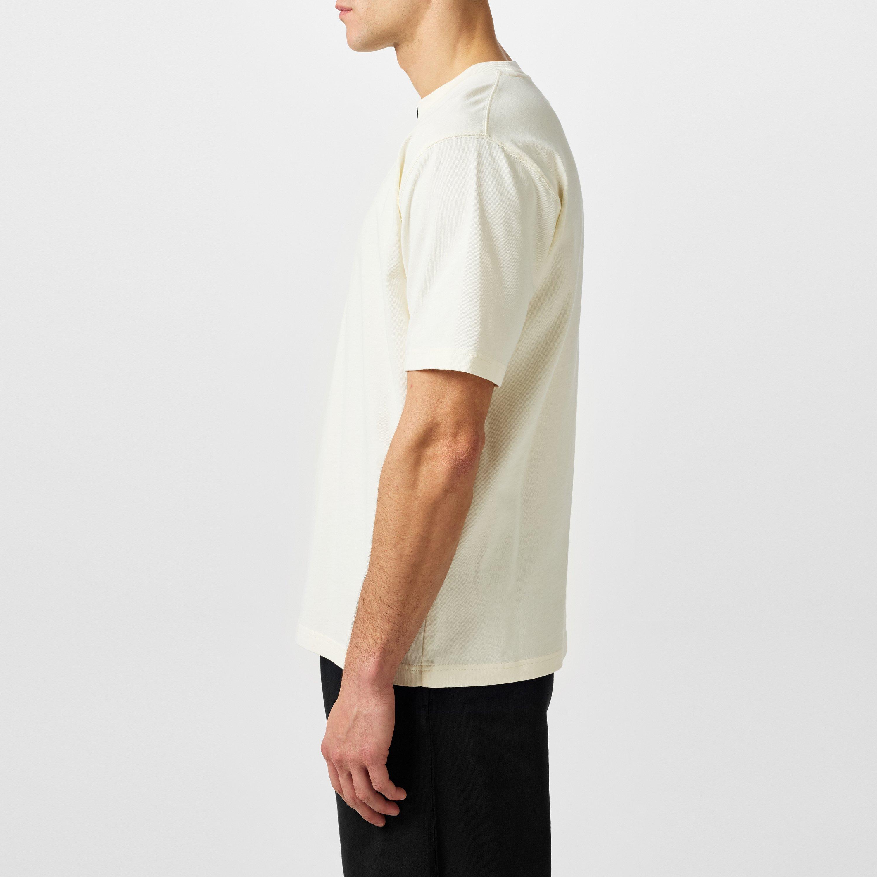 White - Heron Preston - Men's Regular Fit Collar Logo T-Shirt - 2