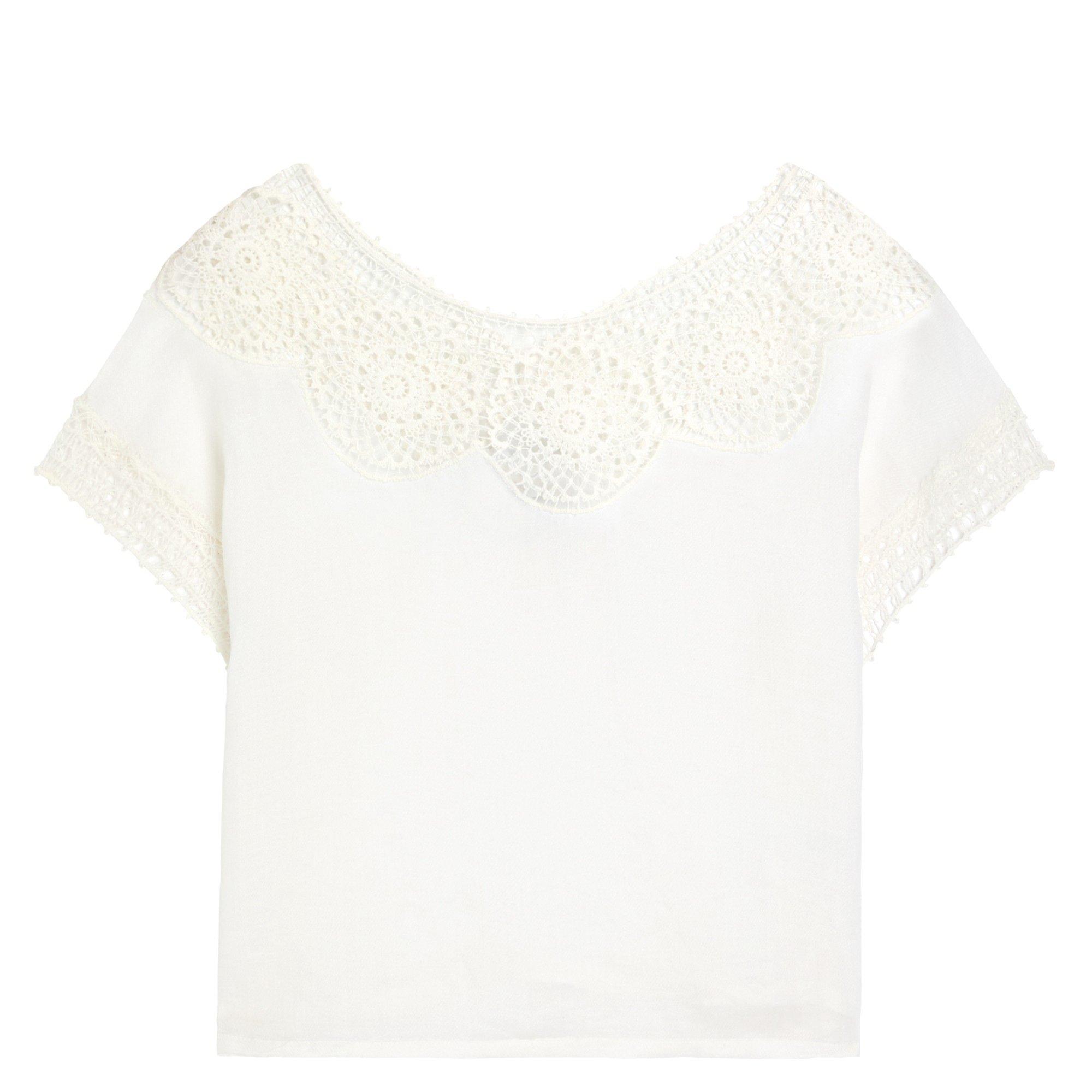OFF WHITE - Nili Lotan - CAILA TOP - 1