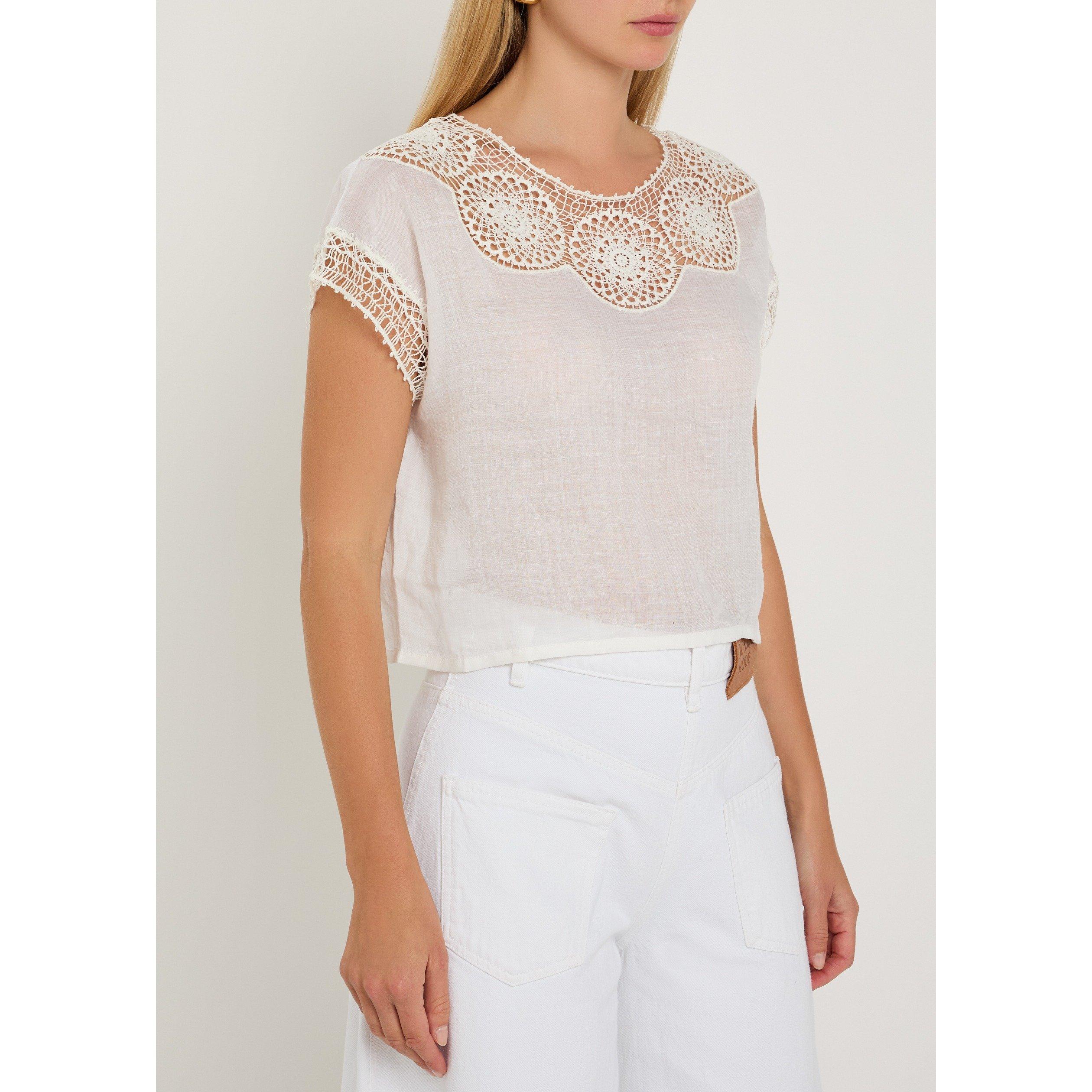 OFF WHITE - Nili Lotan - CAILA TOP - 2