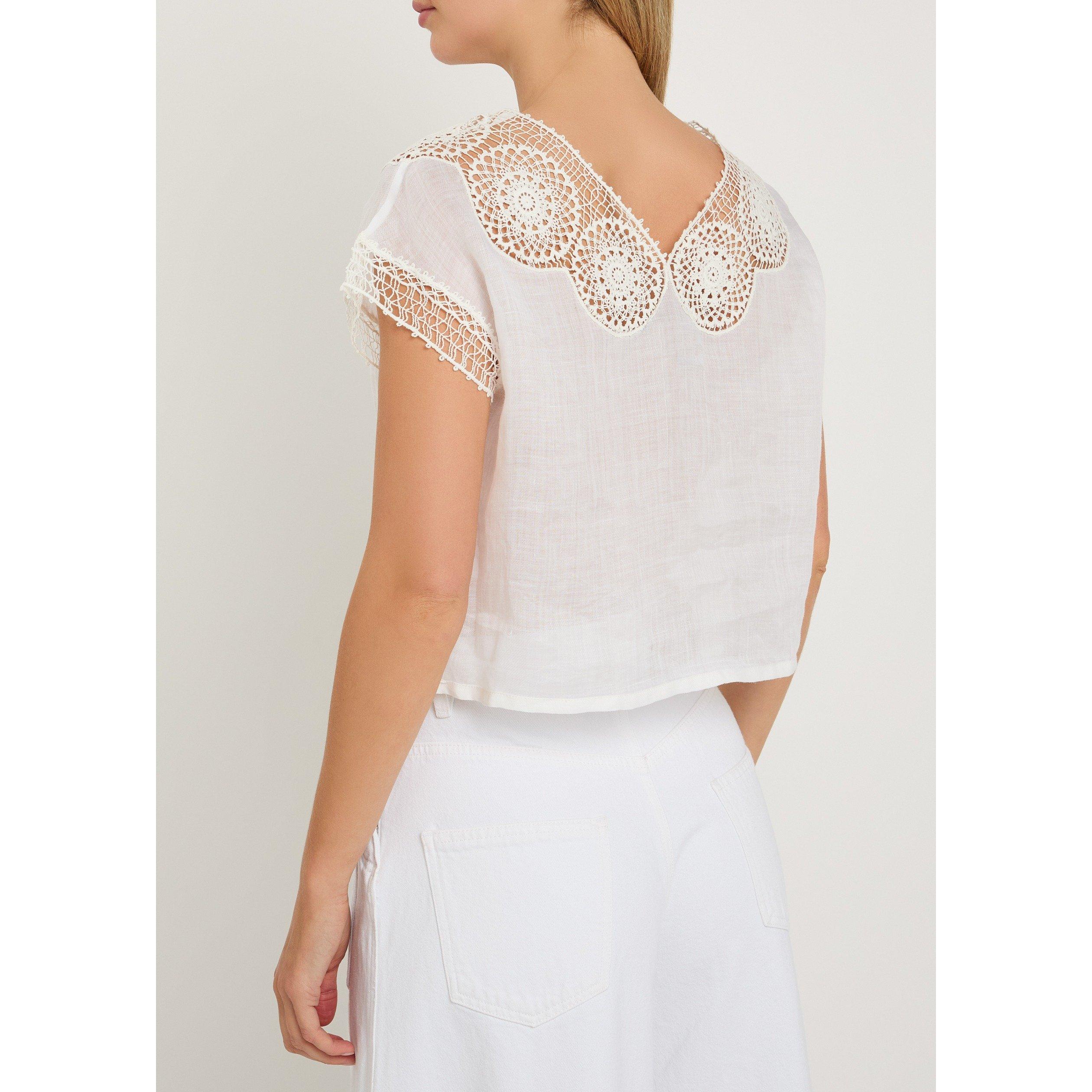 OFF WHITE - Nili Lotan - CAILA TOP - 3