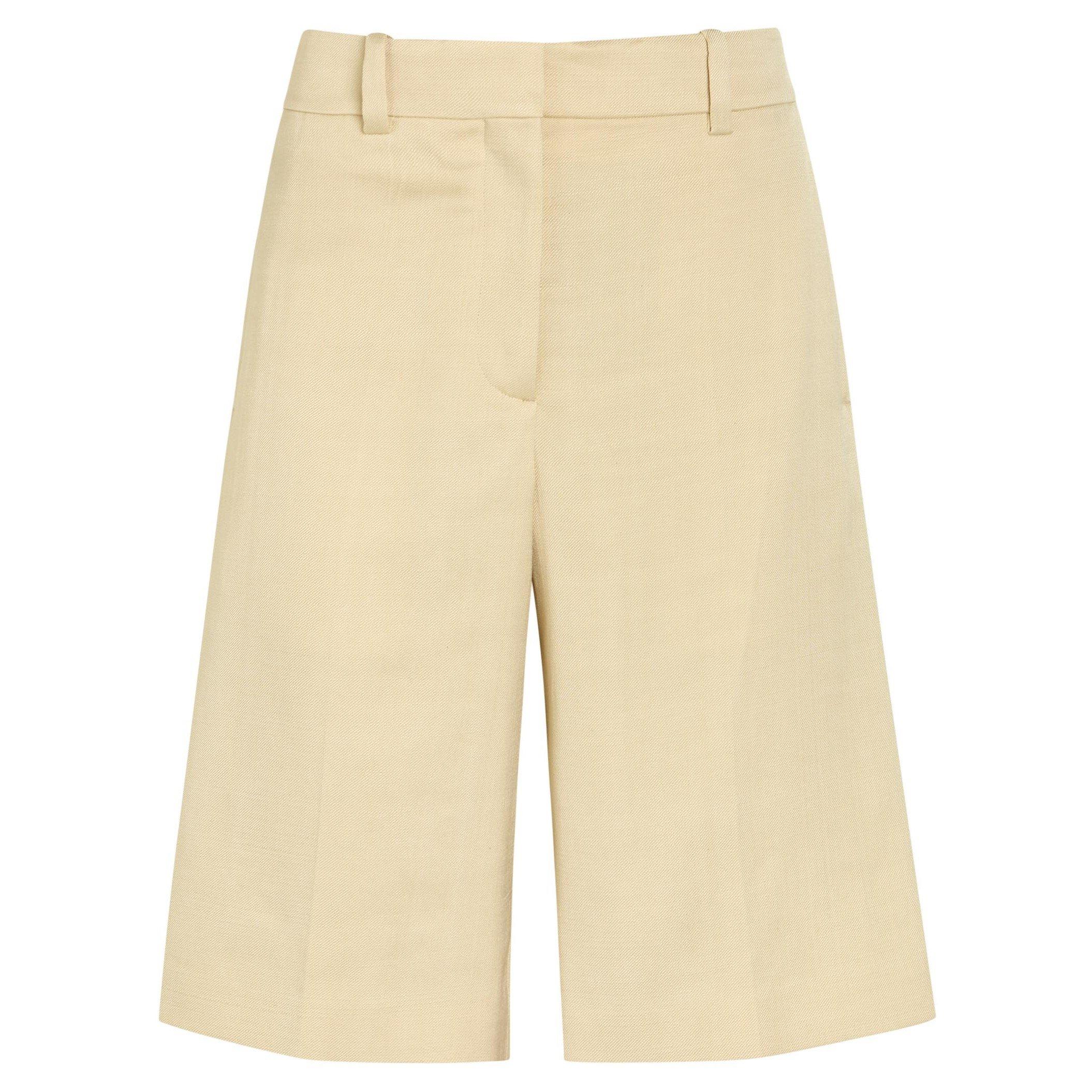 BEIGE - Another Tomorrow - BERMUDA PANT - 1
